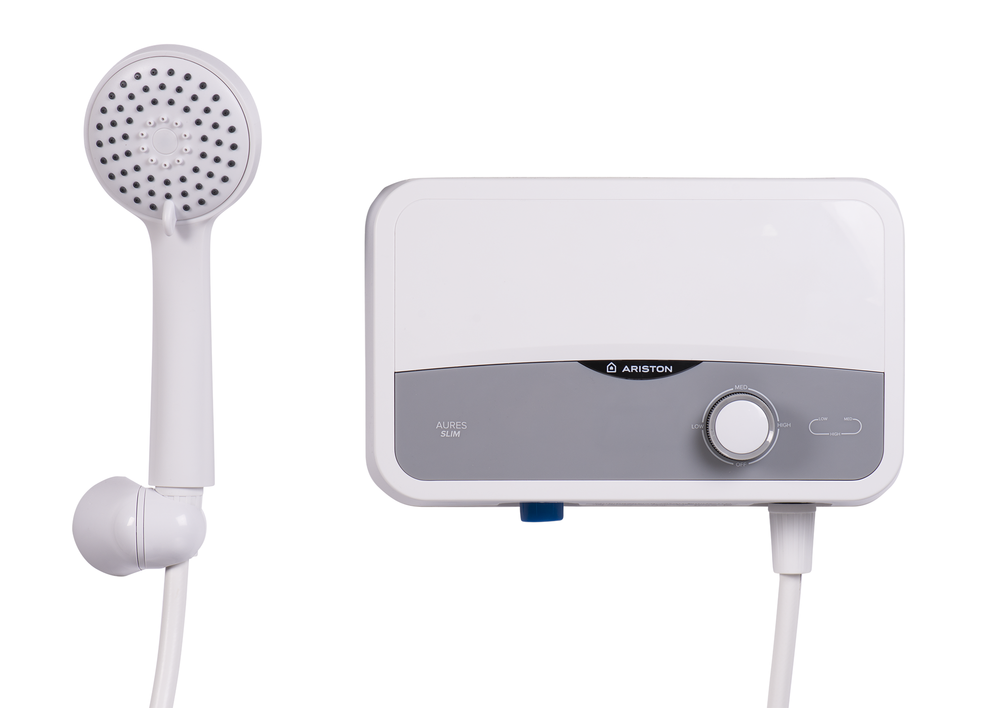 Изображение товара Водонагреватель проточный для душа Ariston Aures S 3.5 SH PL 3.5 кВт