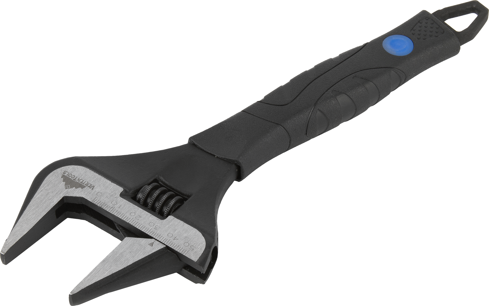 Изображение товара Ключ разводной Vertextools 2110-250, длина 250 мм, захват 50 мм, сталь, лакированный