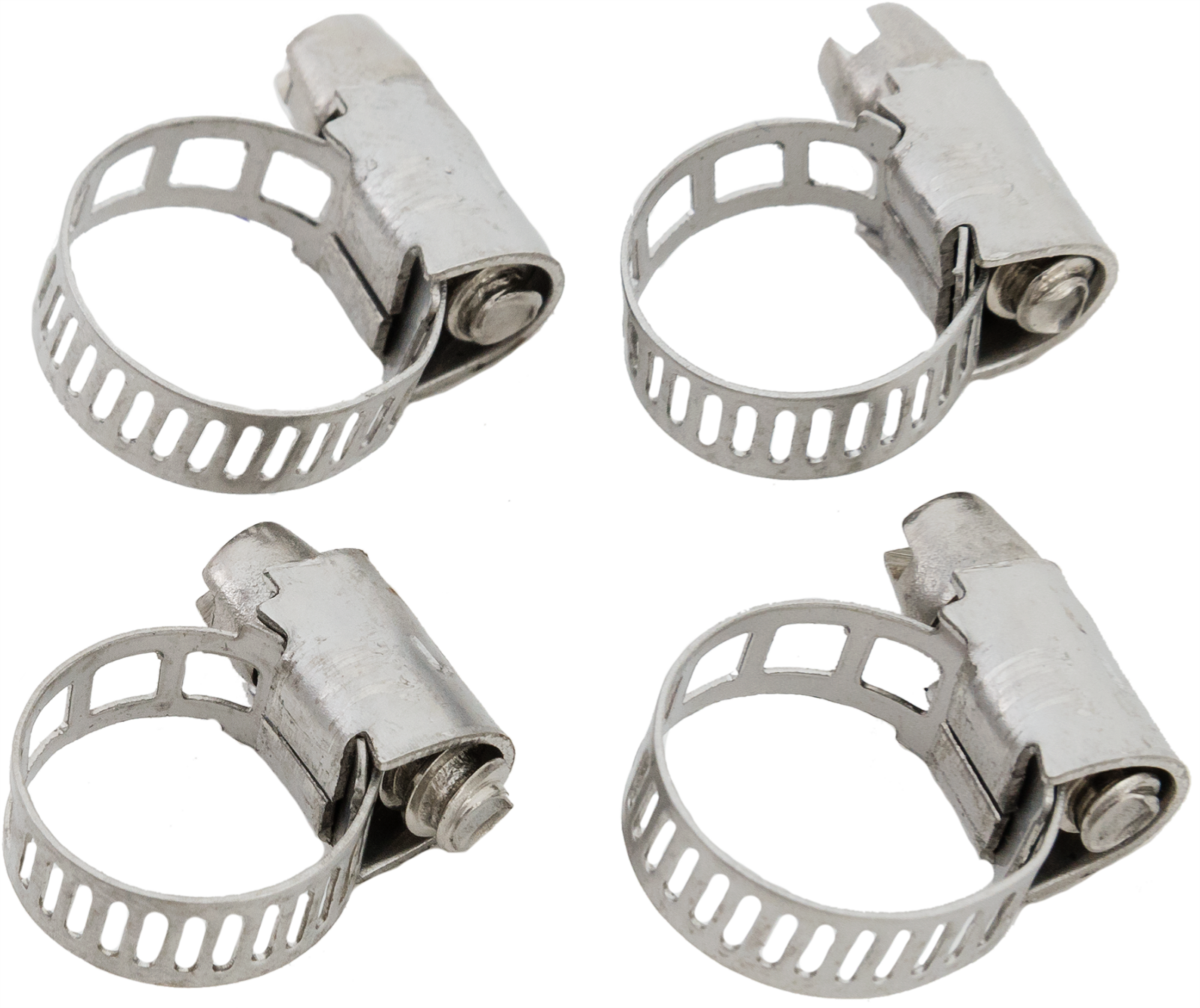 Изображение товара Хомут для шланга 8 мм из нержавеющей стали 4 шт. регулируемый зажим