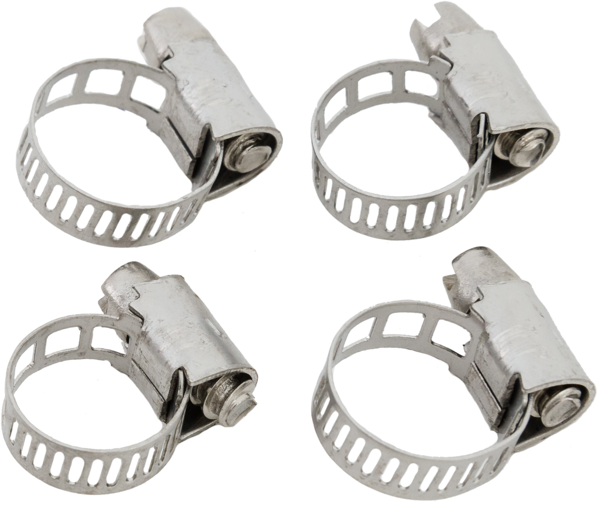 Хомут для шланга 8 мм, нержавейка, 4 шт.