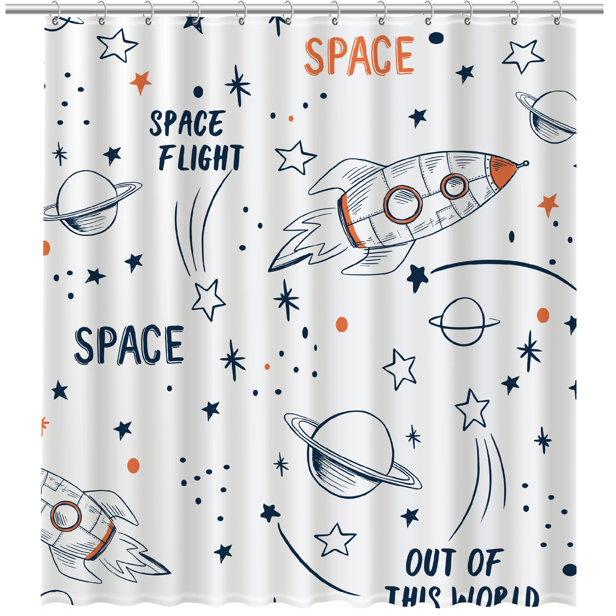 Fixsen "SPACE" Шторка для ванной FX-2508 — купить в Алматы