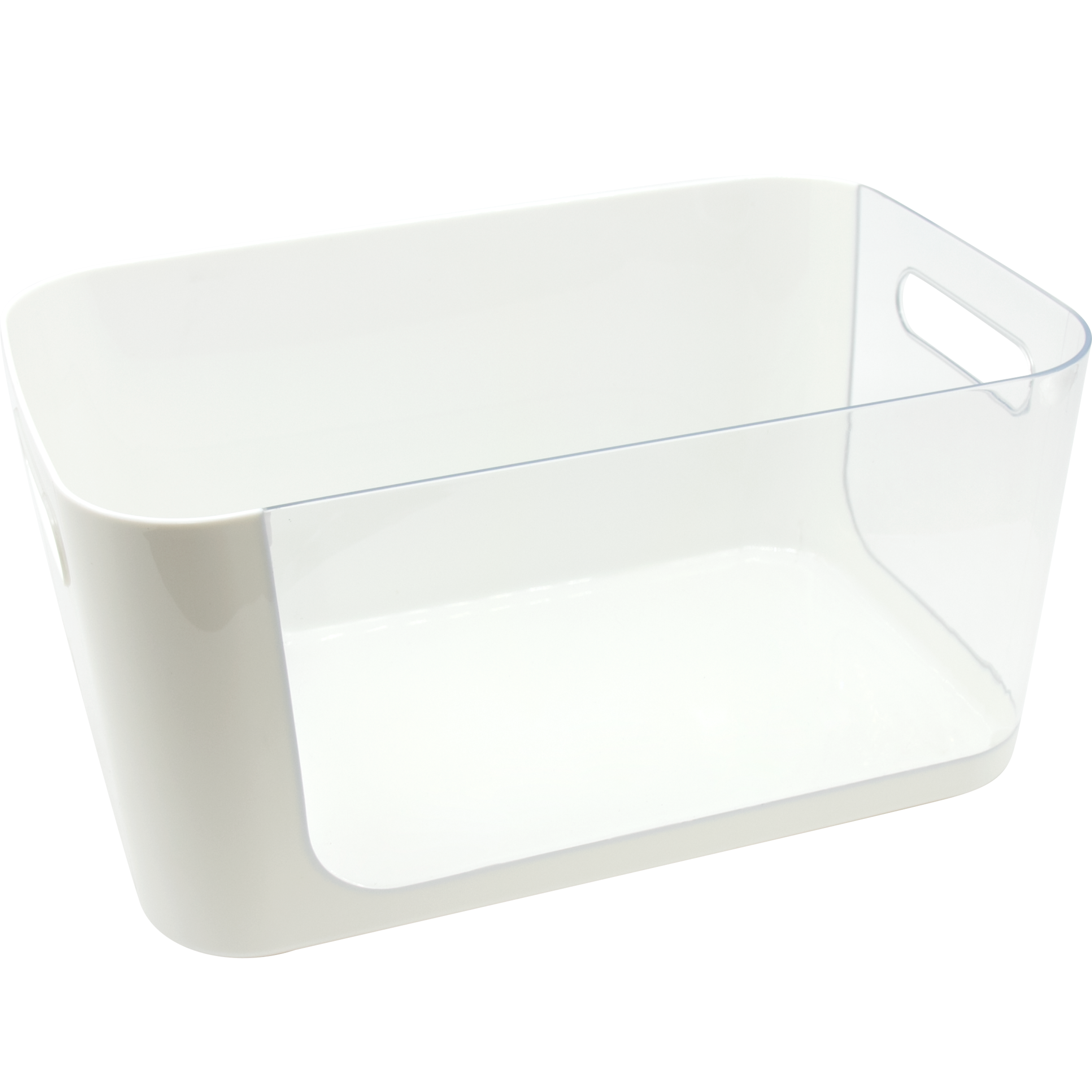 Изображение товара Короб для пенала Sensea Remix L белый прямоугольный 28.5x18x14.2 см