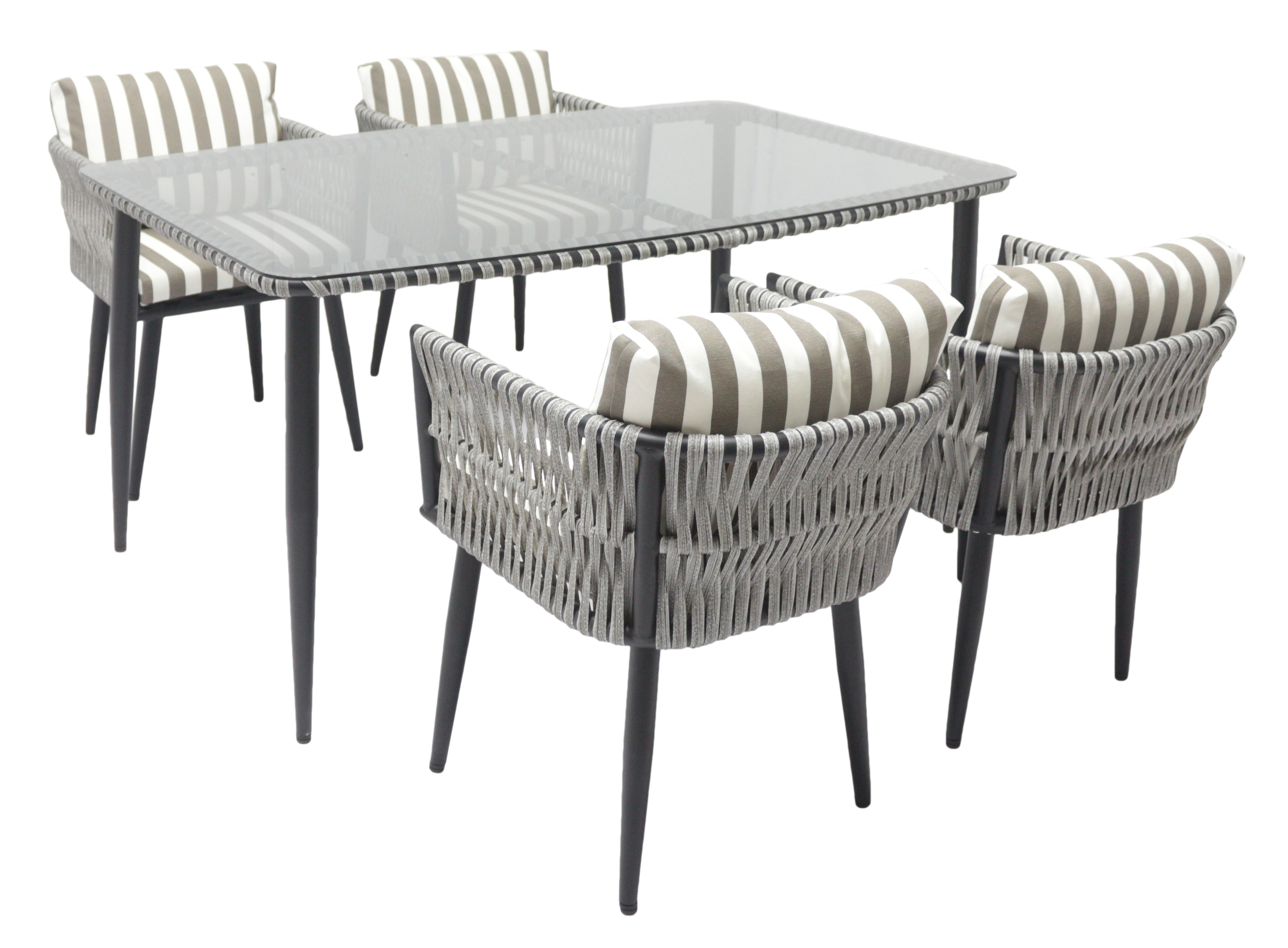 Изображение товара Набор садовой мебели TINTO-1, 1 стол и 4 стула