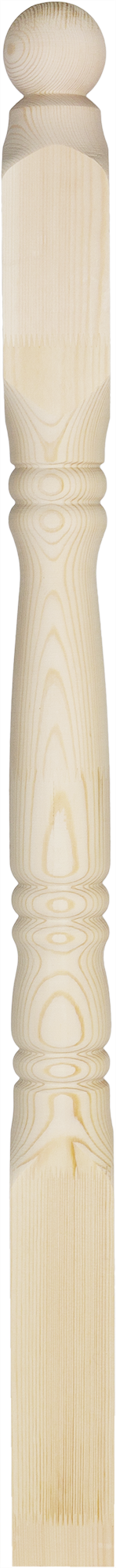 Столб лестничный сращенный хвоя сорт АВ Англия 80x80x1178 мм