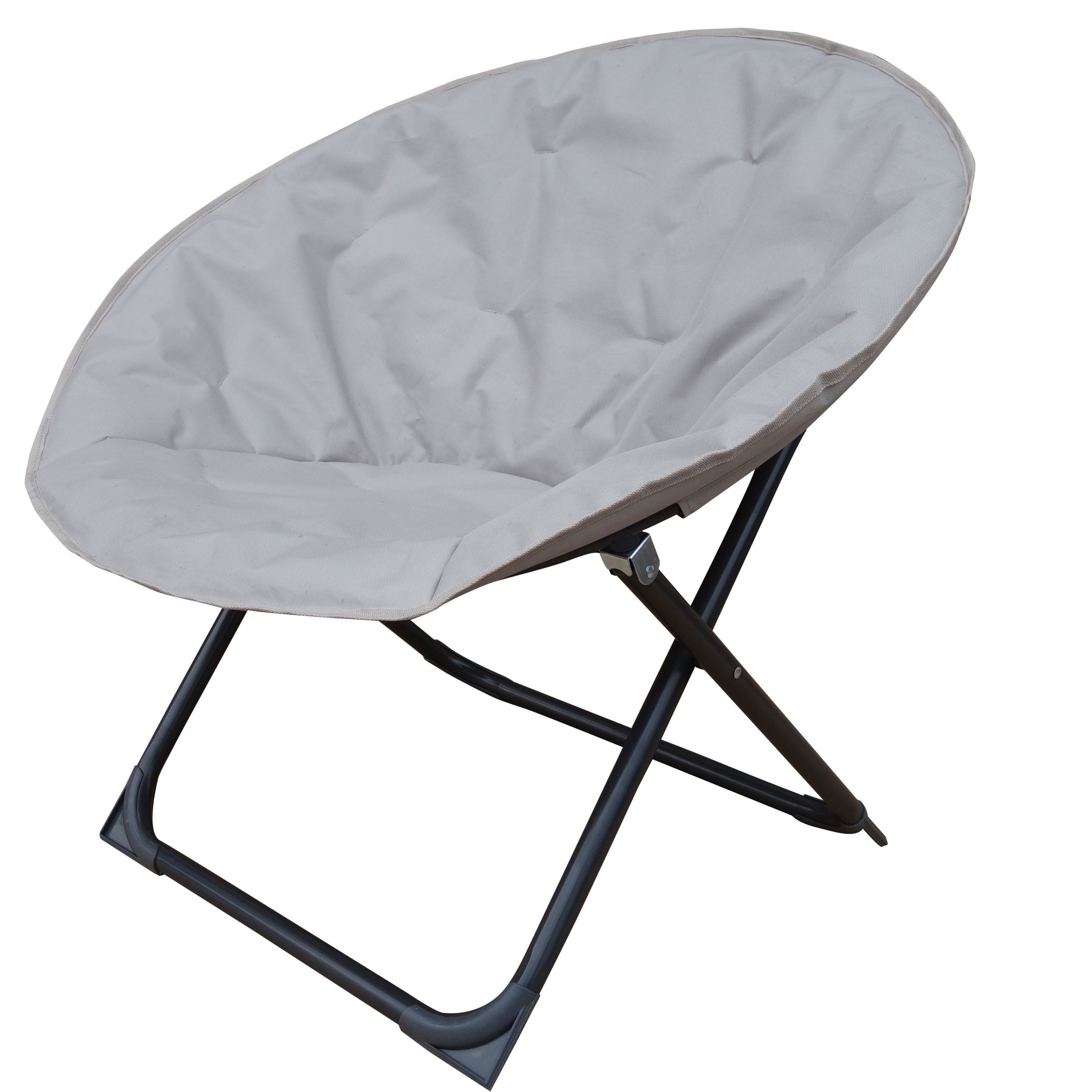 Изображение товара Садовый стул Moon 85x79x69 см полиэстер сталь бежевый для сада