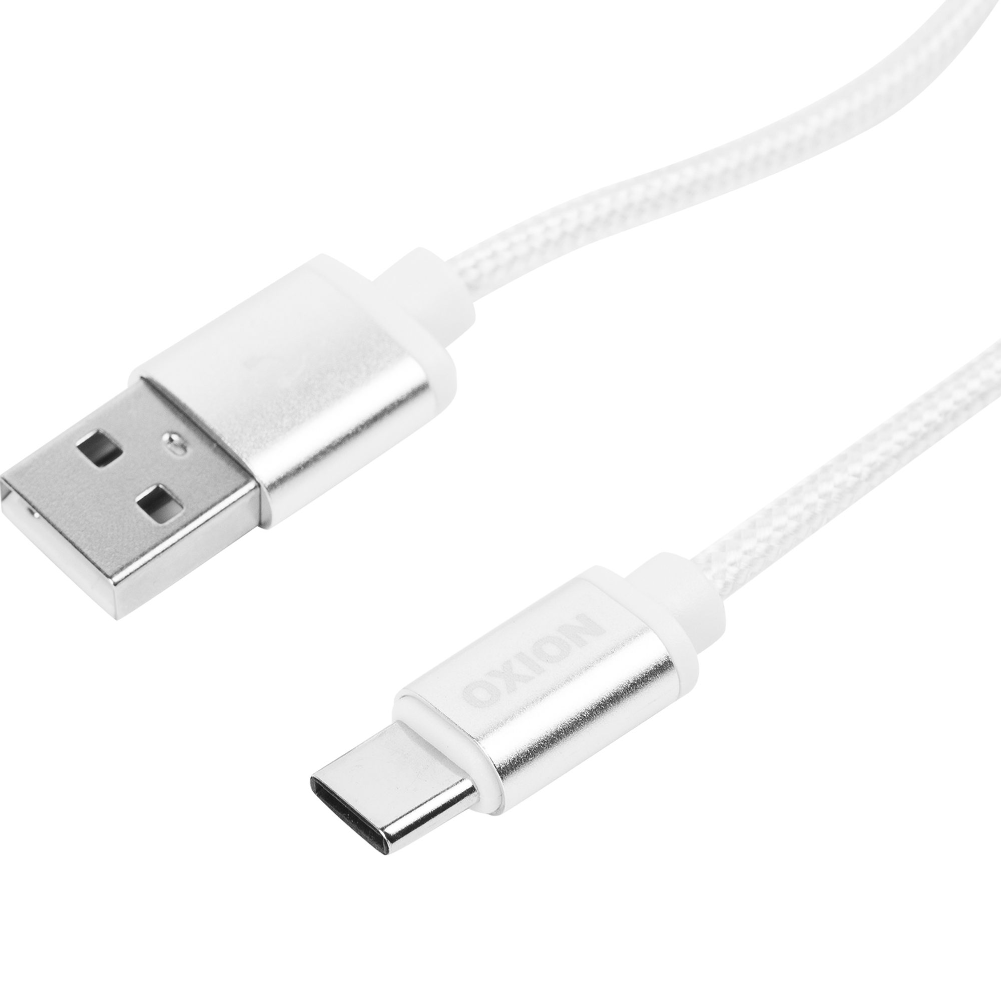 Кабель Oxion USB-Type-C 1.3 м 2 A цвет белый