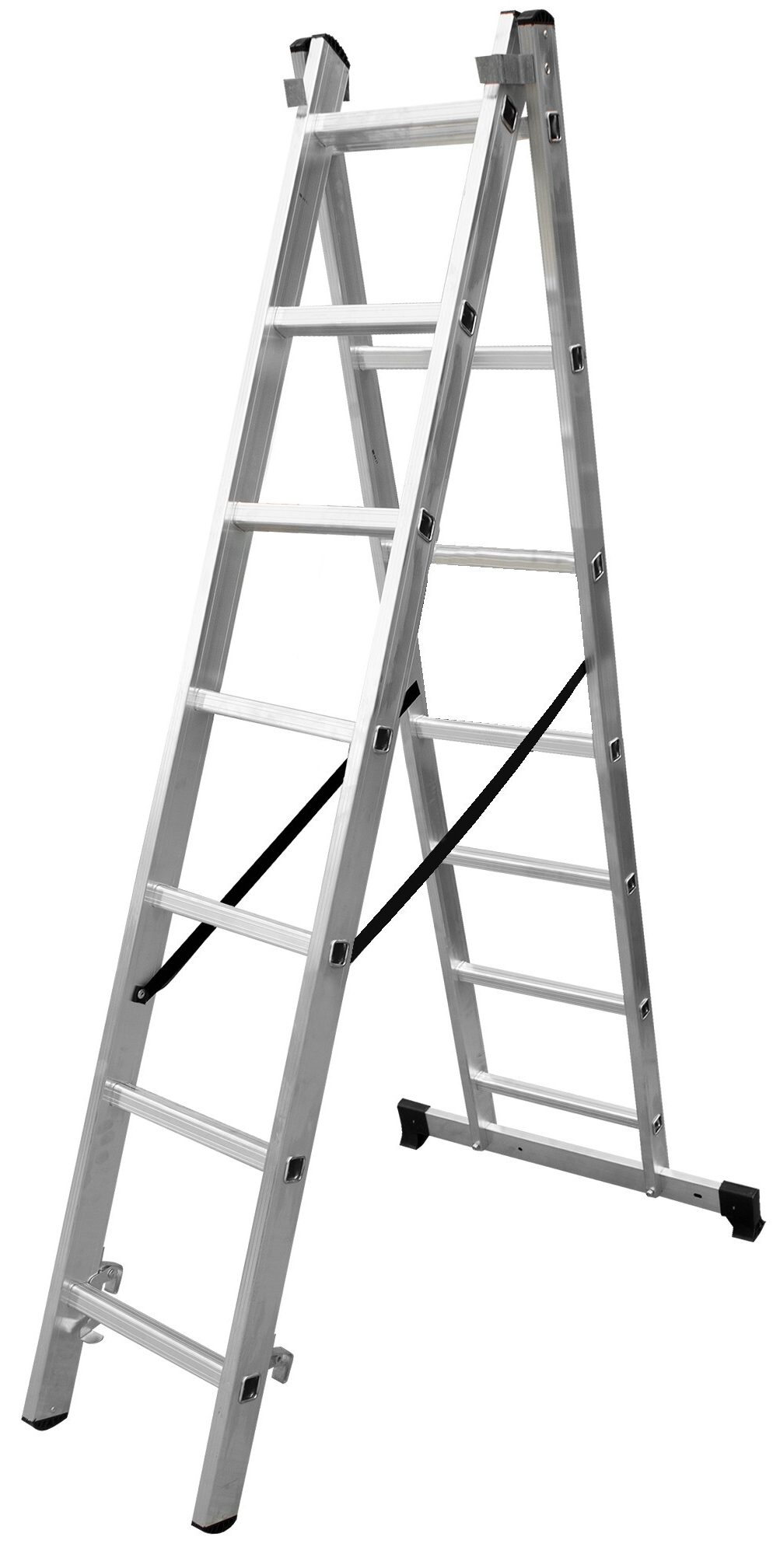 Лестница раскладная 2-секционная Standers до 3.19 м 7 ступеней