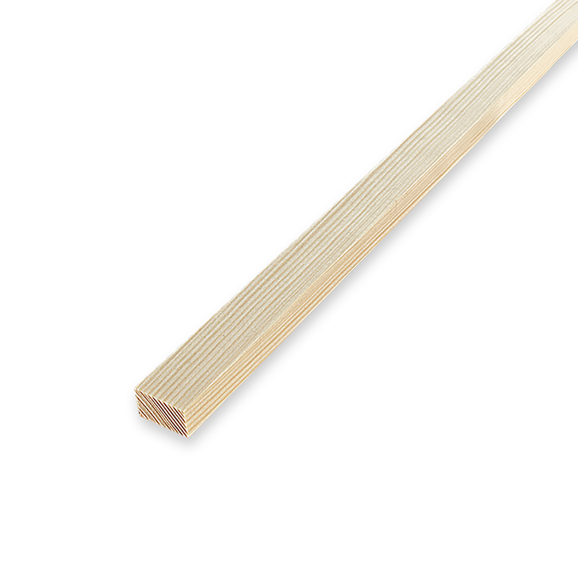 Декоративный брусок сращенный 11x19x2200 мм хвоя сорт Экстра прямой