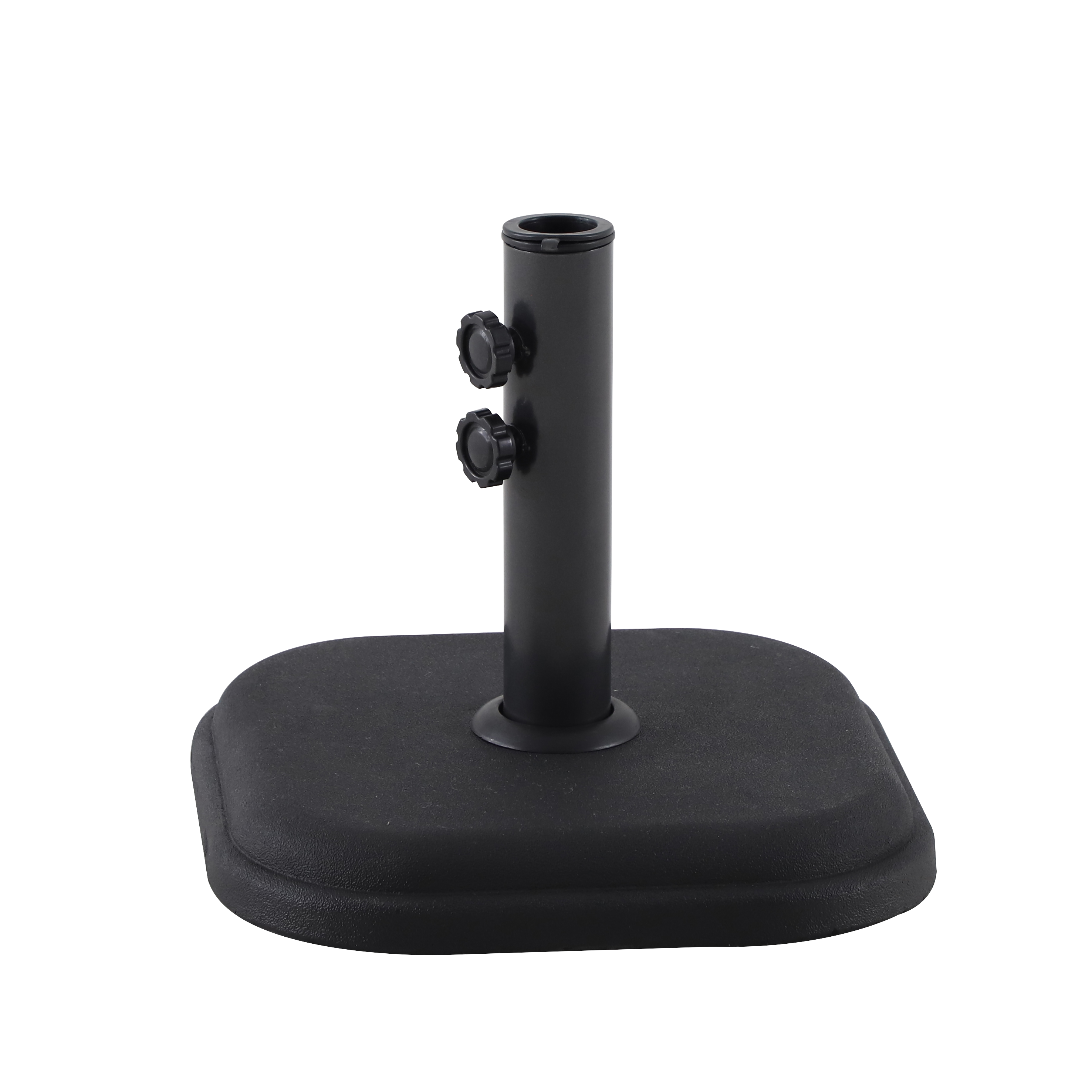 Изображение товара Подставка под садовый зонт бетон 35x31x35 см тёмно-серая