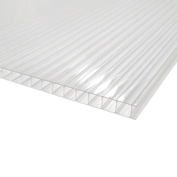 Поликарбонат сотовый 3.5 мм 2.1x3 м прозрачный