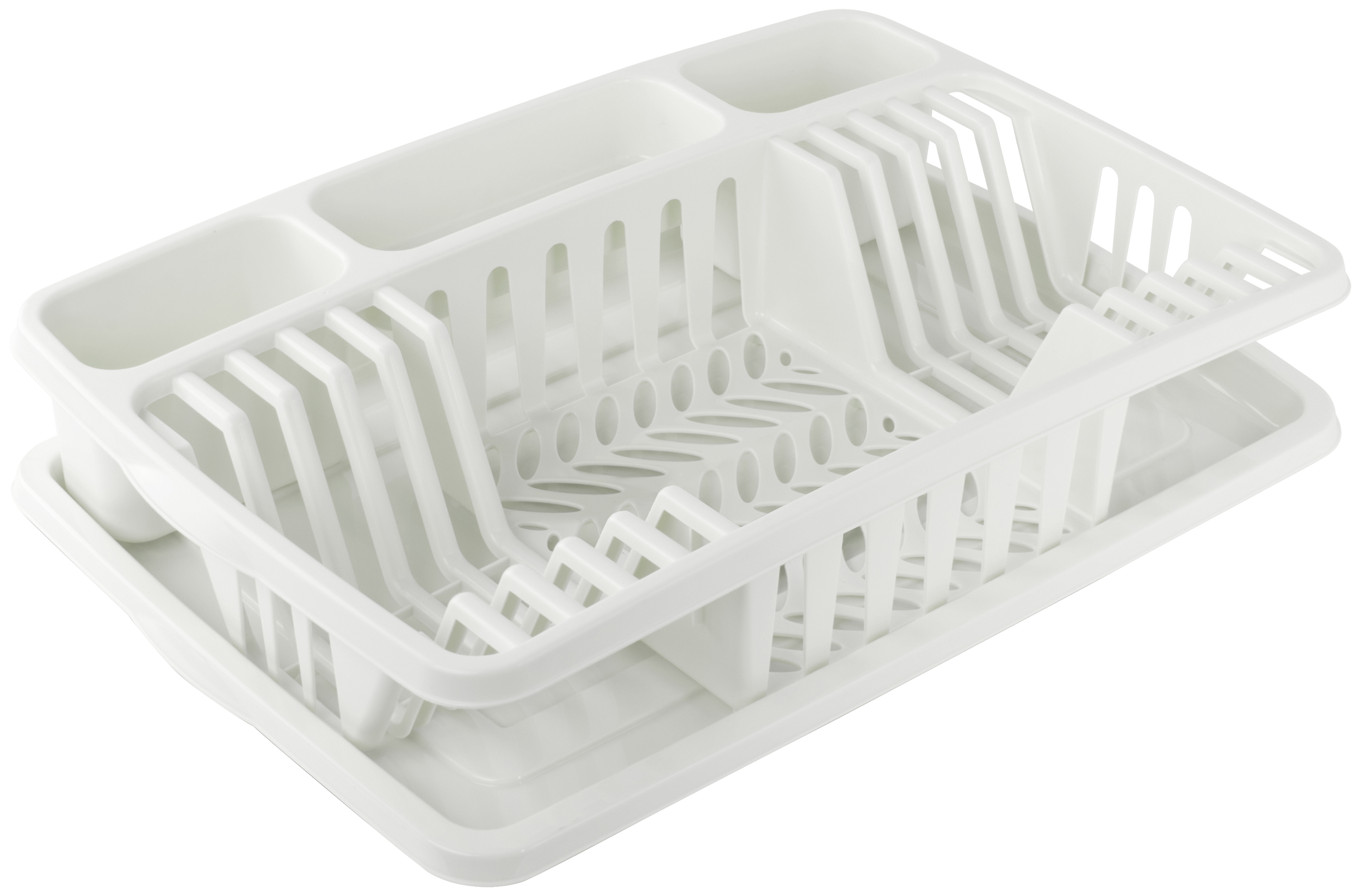 Изображение товара Сушилка для посуды Martika Фланто с поддоном 35.3x10.7x50 см