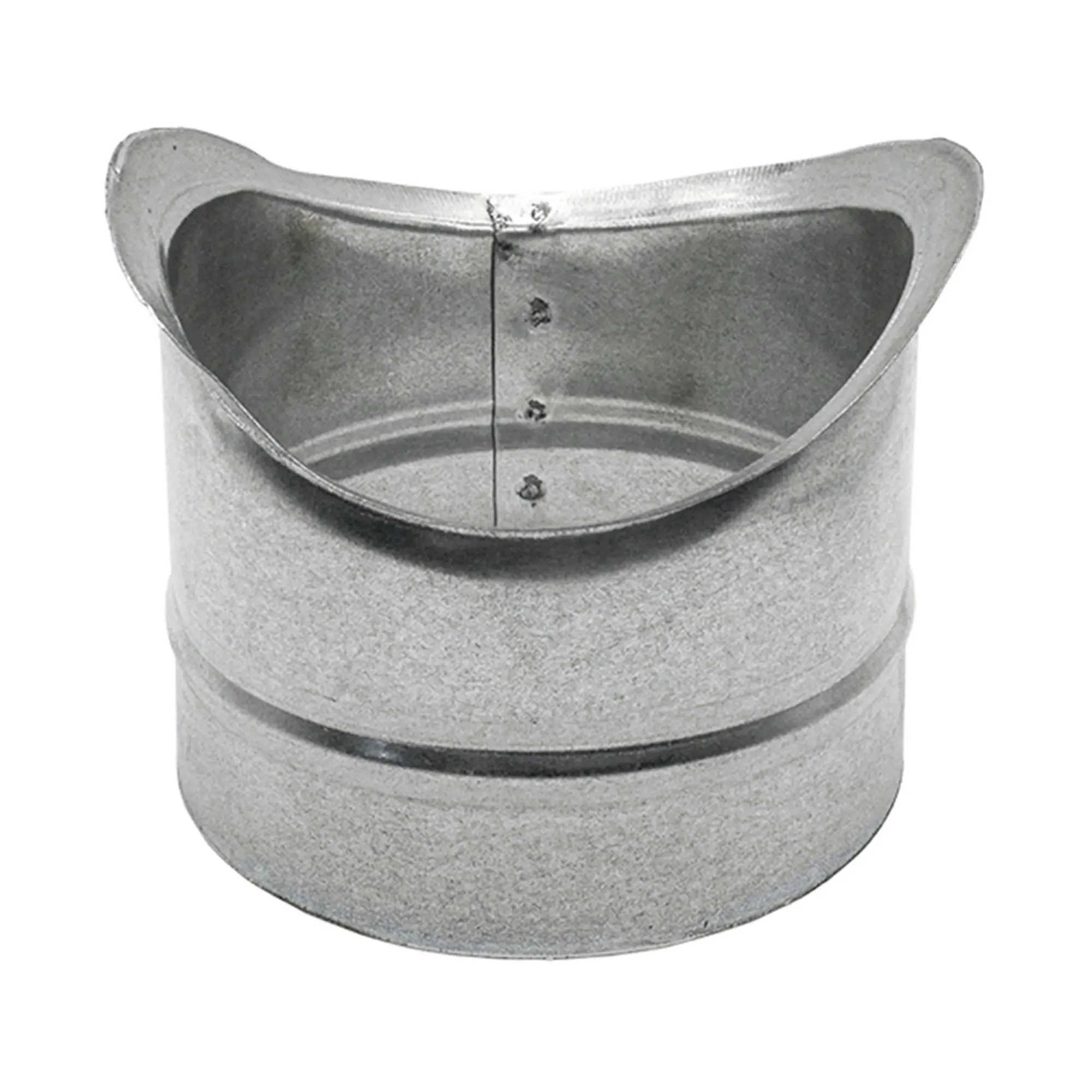 Врезка для круглых воздуховодов Ore D125x100 мм оцинкованный металл