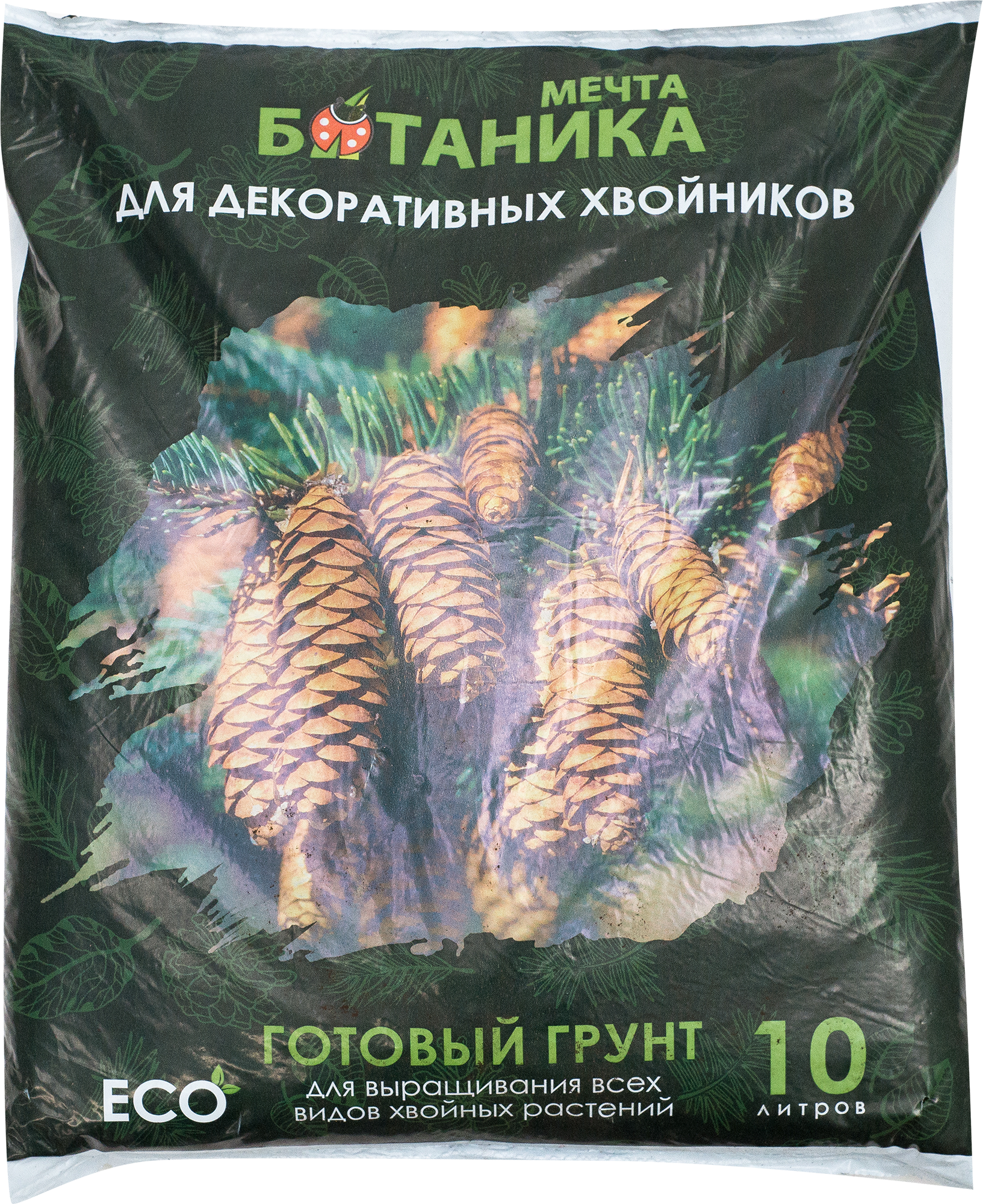 Изображение товара Грунт Мечта Ботаника для декоративных хвойников 10 л