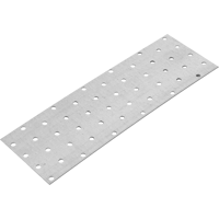 Изображение товара Монтажная пластина PS 240x80x1.8 — сталь, оцинкованная, 240×80 мм
