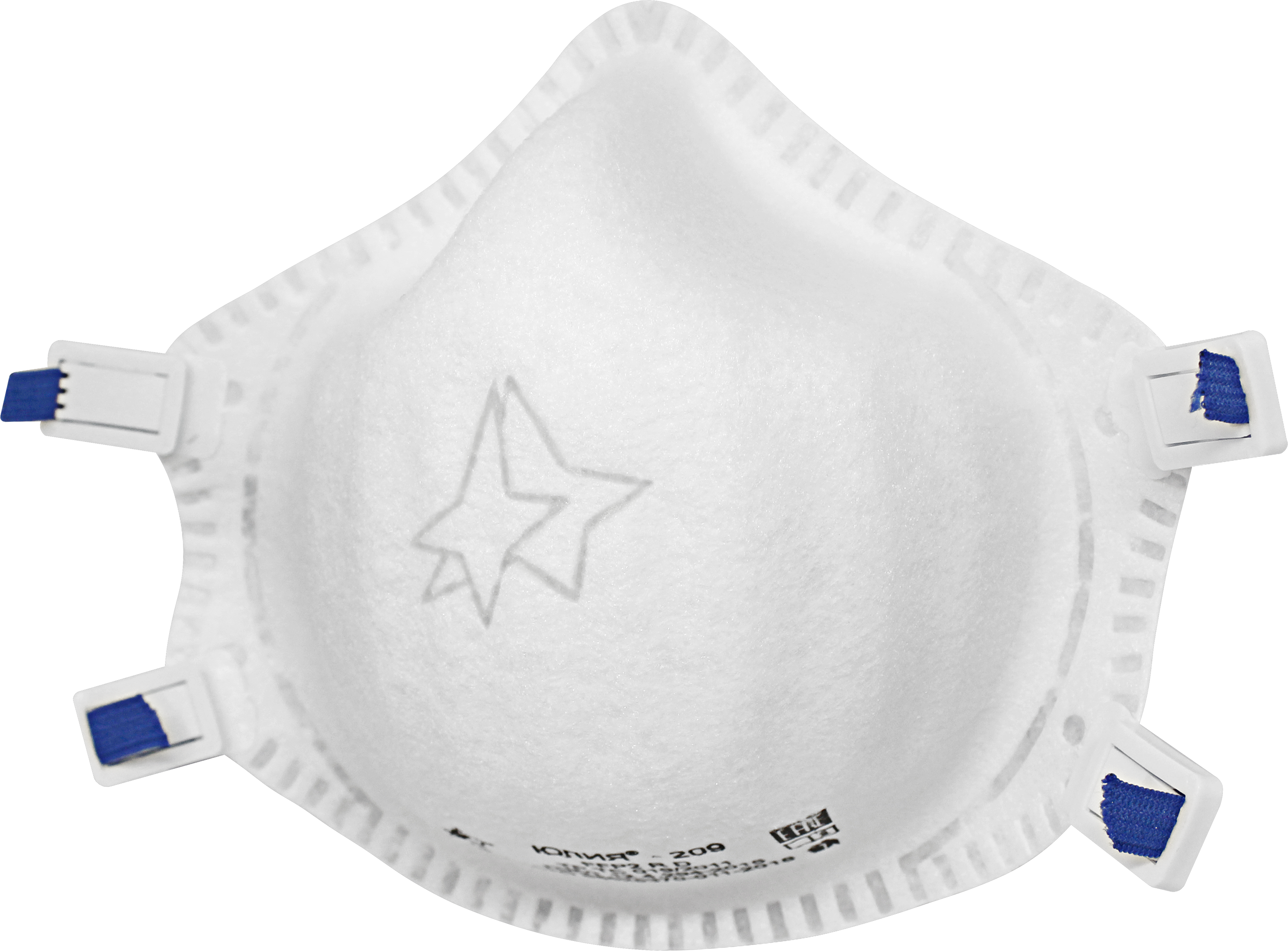 Респиратор FFP2 формованный Юлия-209