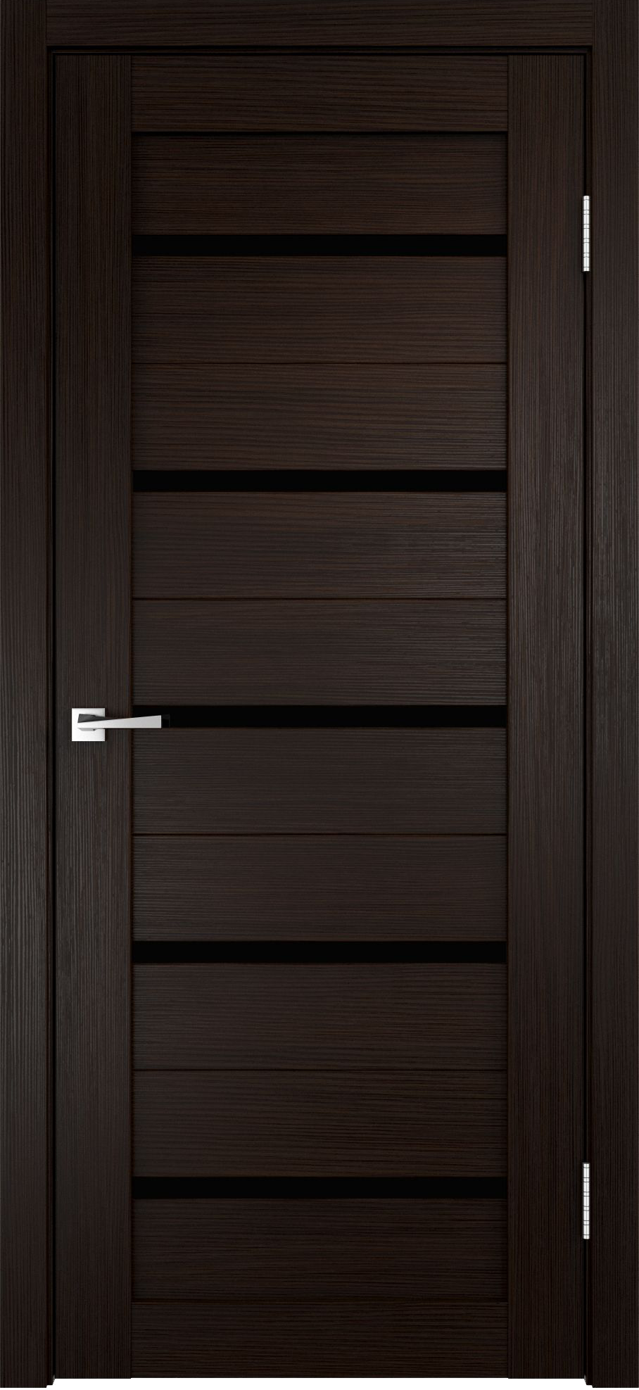 Изображение товара Дюплекс — остеклённая межкомнатная дверь 80x200 см венге