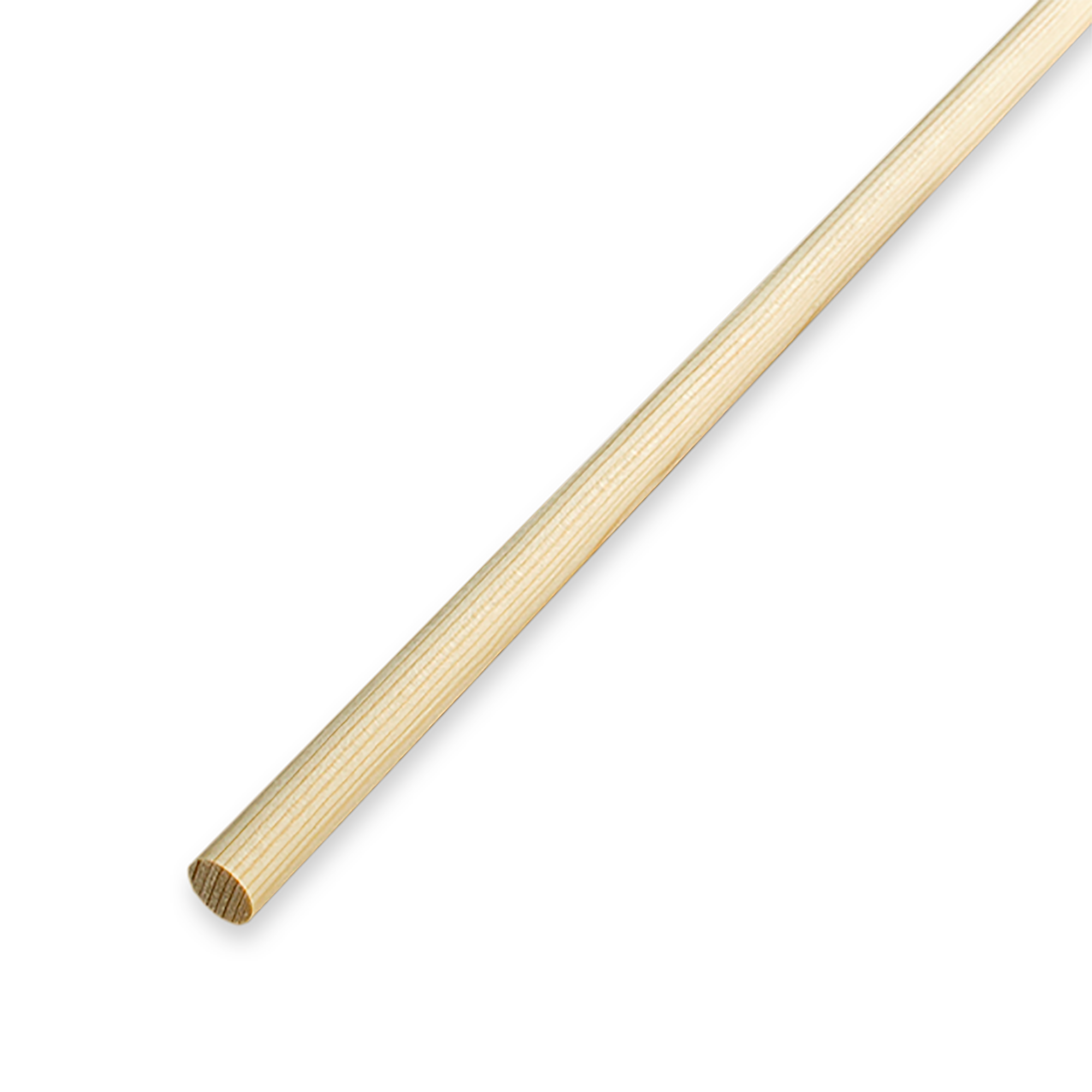 Круглый погонаж деревянный сращенный 10x1000 мм хвоя Экстра