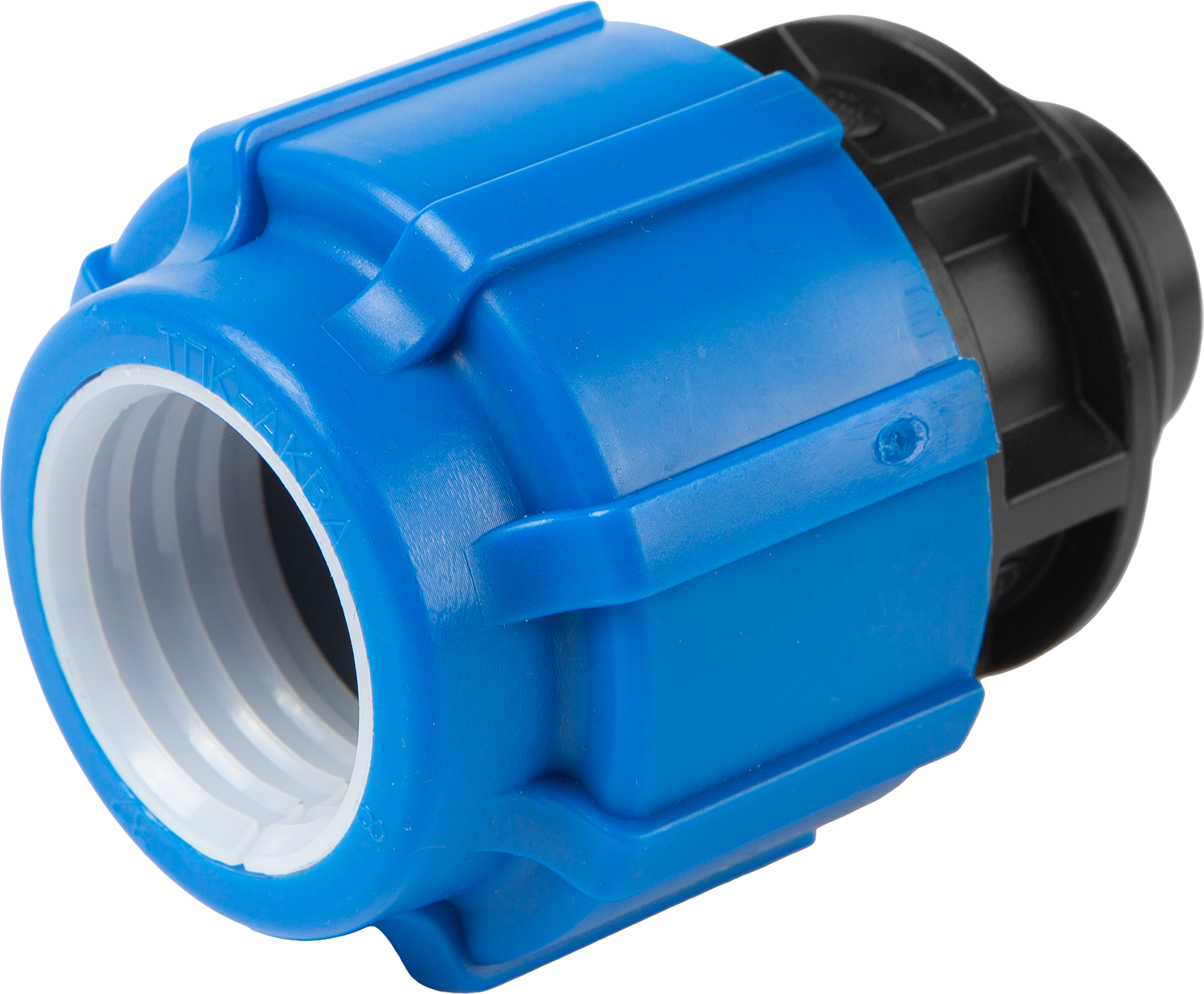 Изображение товара Муфта комбинированная Политэк 1/2x32 мм ВР полипропилен для водопровода Россия