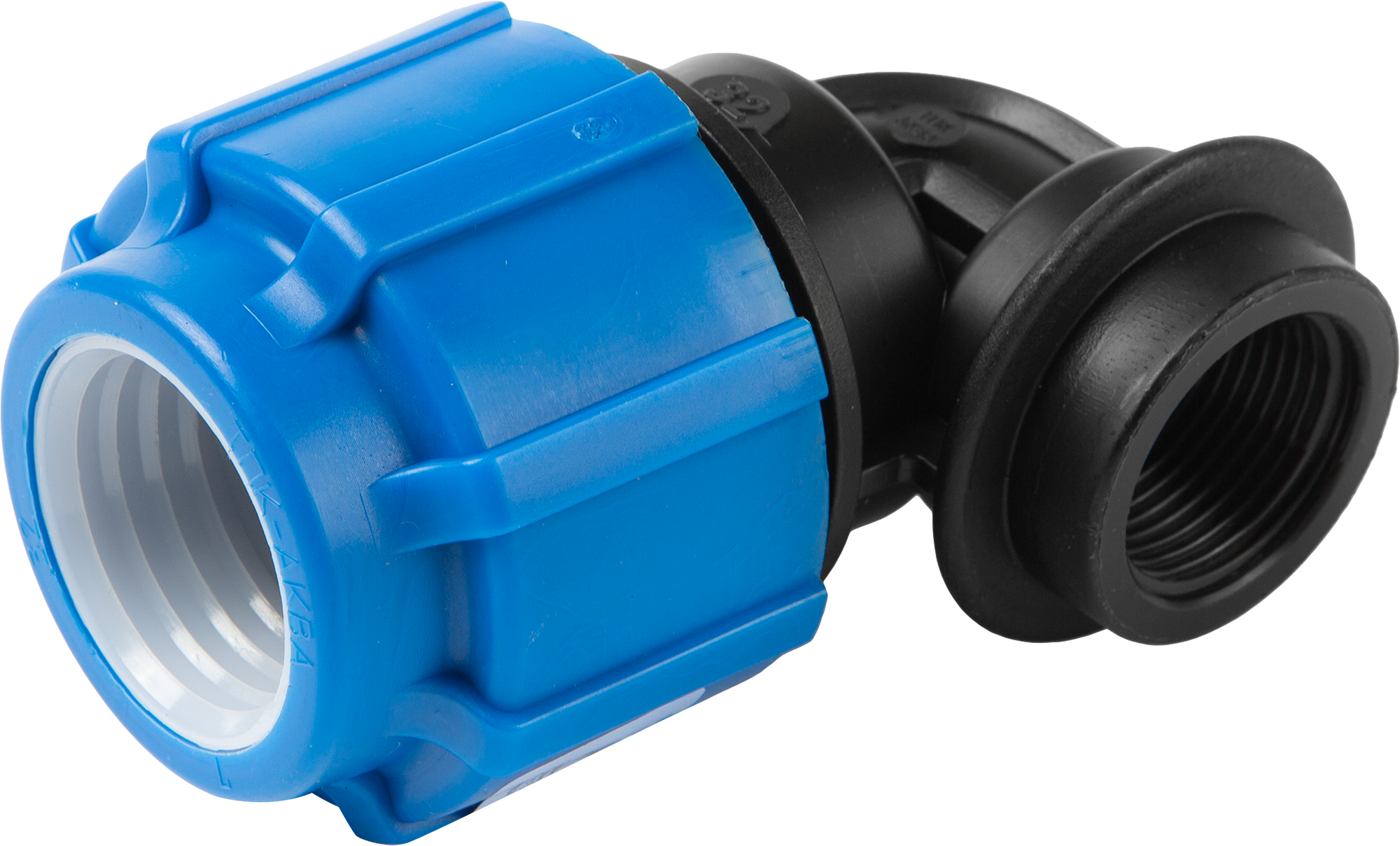 Изображение товара Отвод 90 Политэк 3/4x32 мм ВР полипропилен компрессионный для холодного водоснабжения