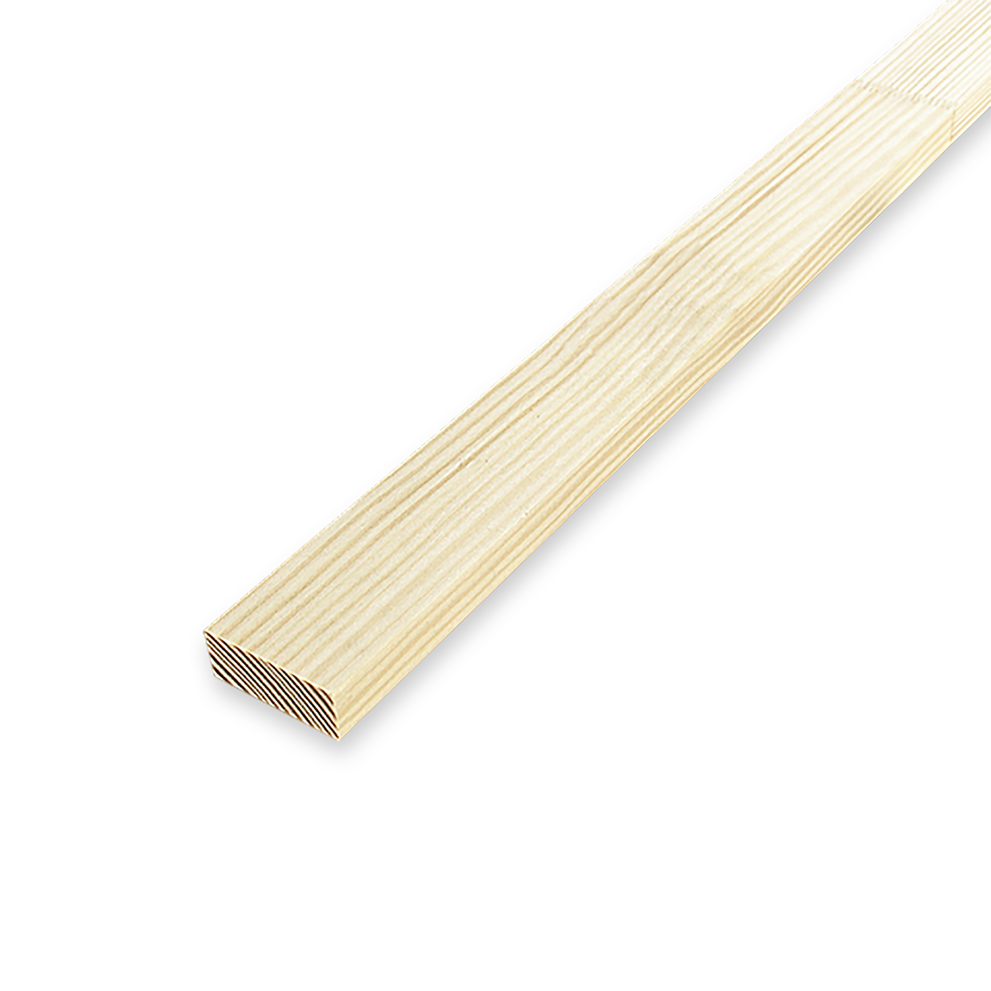 Декоративный брусок сращенный 11x29x1000 мм хвоя сорт Экстра прямой