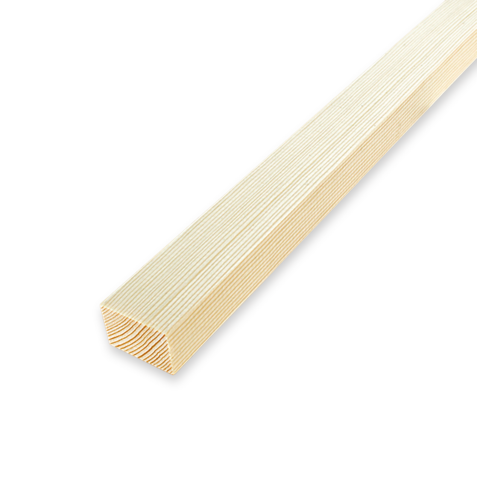 Декоративный брусок сращенный 19x29x1000 мм хвоя сорт Экстра прямой