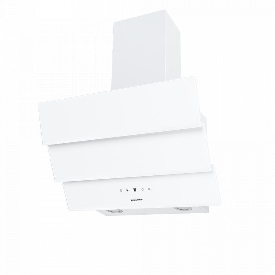 Изображение товара Настенная наклонная вытяжка Maunfeld Manchester Light 60 белая с сенсорным управлением