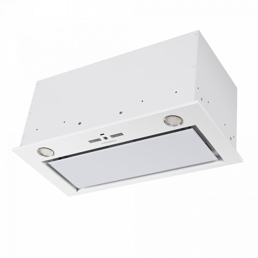 Изображение товара Встраиваемая вытяжка Maunfeld Fantasy 1000St 60 White Glass 60 см белый