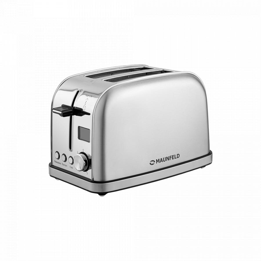Изображение товара Тостер Maunfeld Mf-821S цвет серебряный