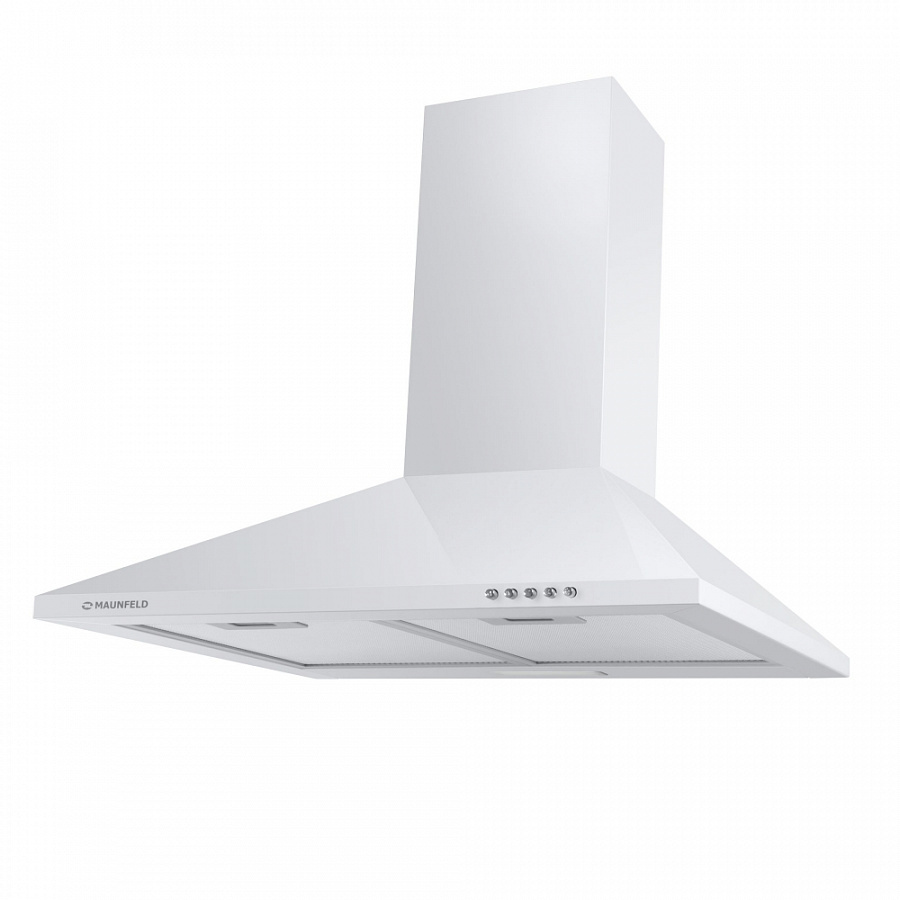 Изображение товара Купольная вытяжка Maunfeld Cork 60 белый металлик 620 м3/ч 3 скорости