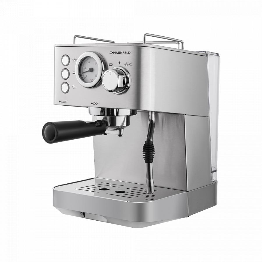 Изображение товара Кофемашина рожкового типа Maunfeld MF-721S PRO