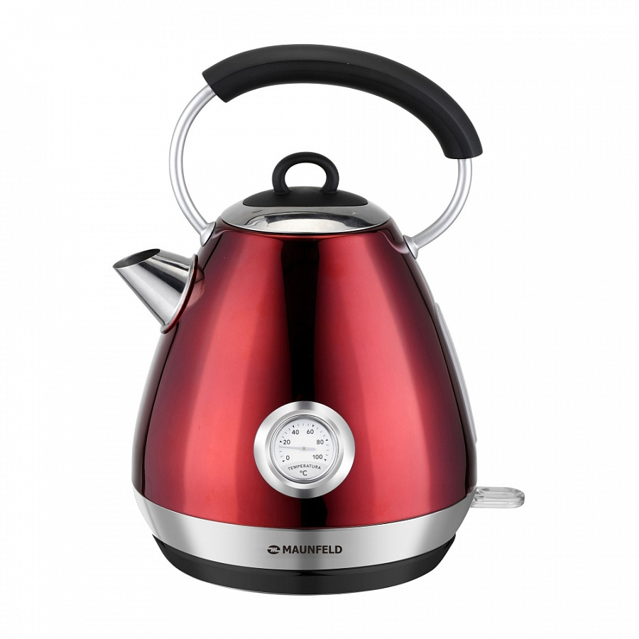 Изображение товара Электрический чайник Maunfeld MFK-661CH 1.7 л с указателем температуры
