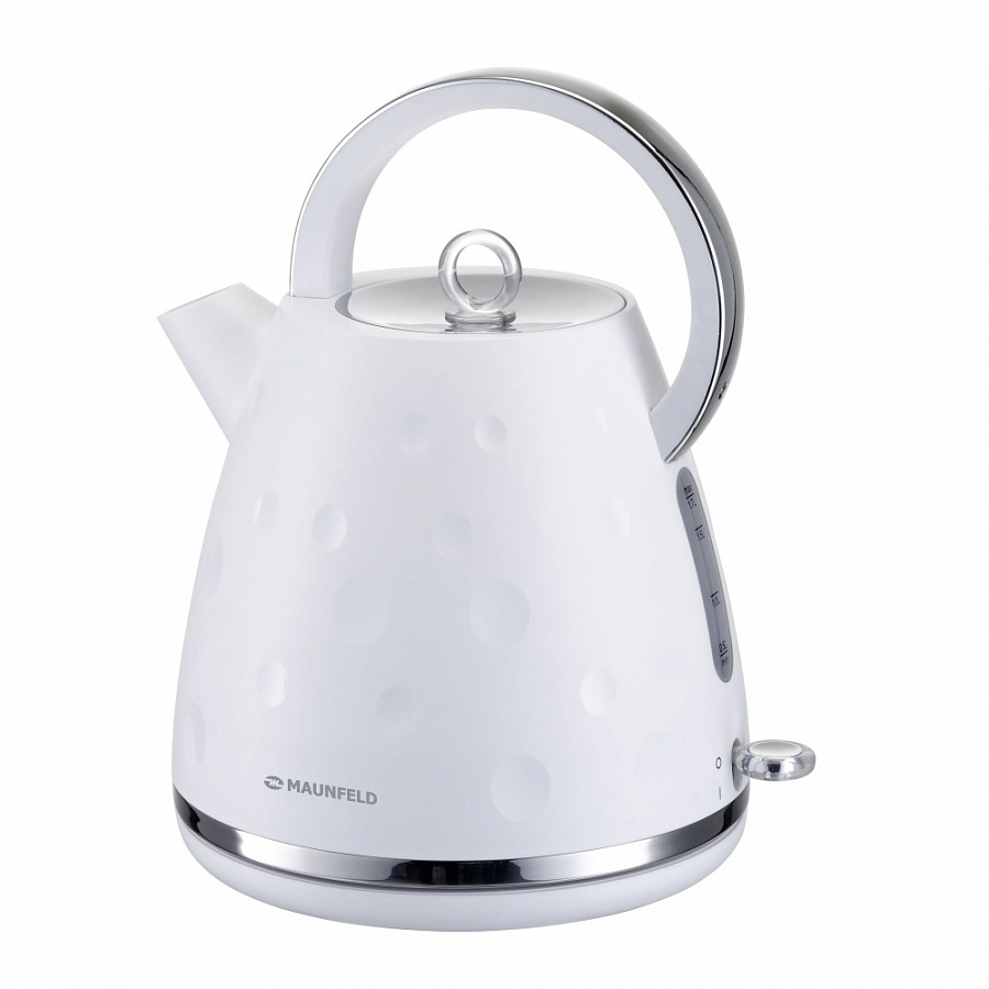 Изображение товара Электрический чайник Maunfeld MFK-647WH 1.7л с системой фильтрации и автоматическим отключением