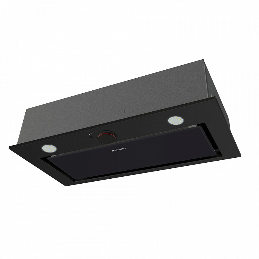 Изображение товара Встраиваемая вытяжка Maunfeld Crosby Rocky 60 черная современная для кухни