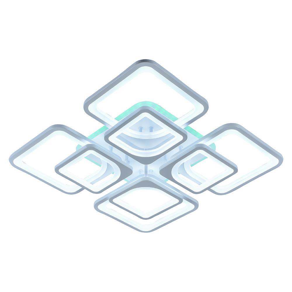 Изображение товара Светодиодная люстра Profit Light 8057/4+4 WHT белая современная потолочная