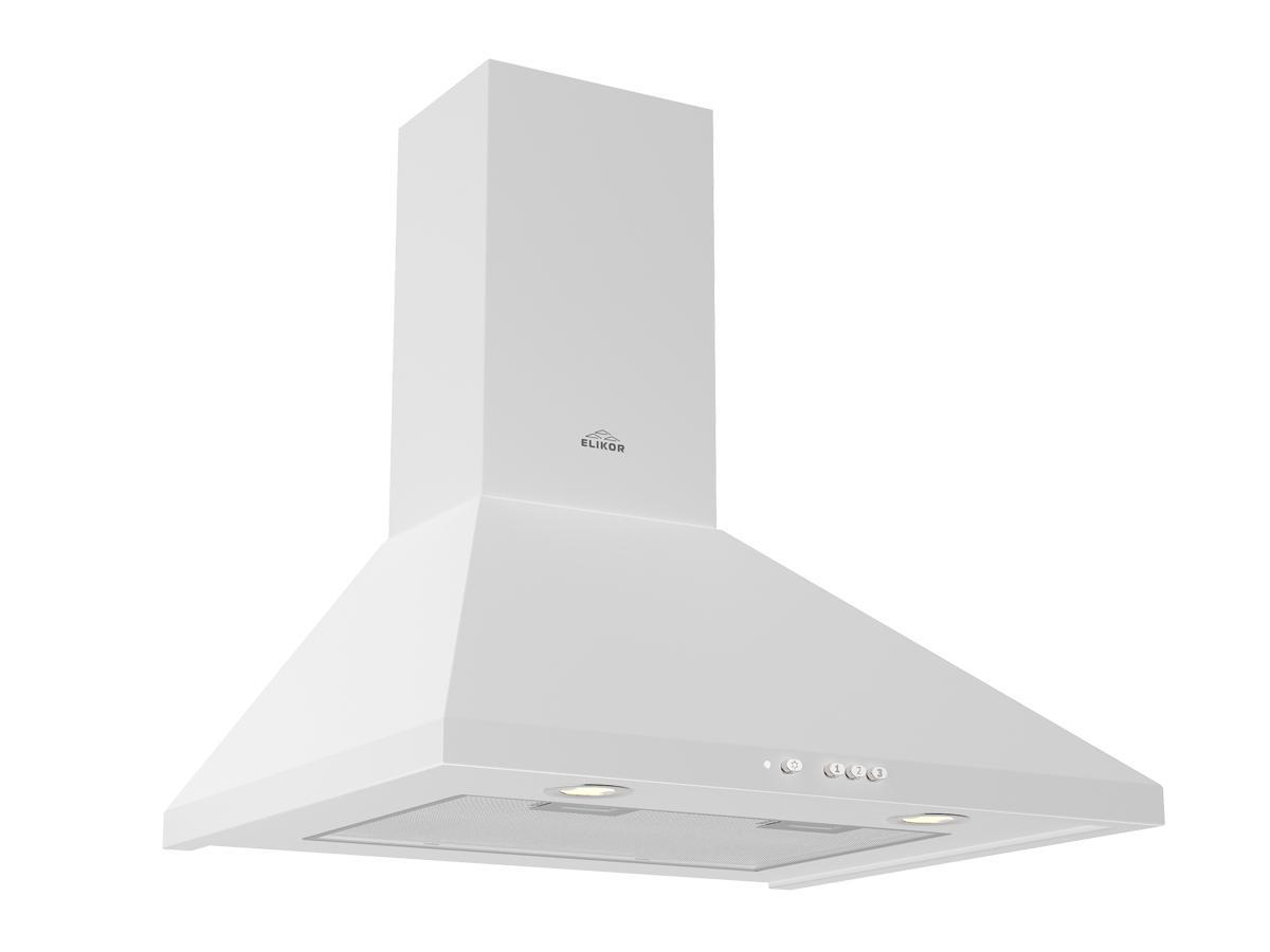 Изображение товара Настенная кухонная вытяжка Elikor Вента 60Н-650-К3Д белый для кухня до 25 м2