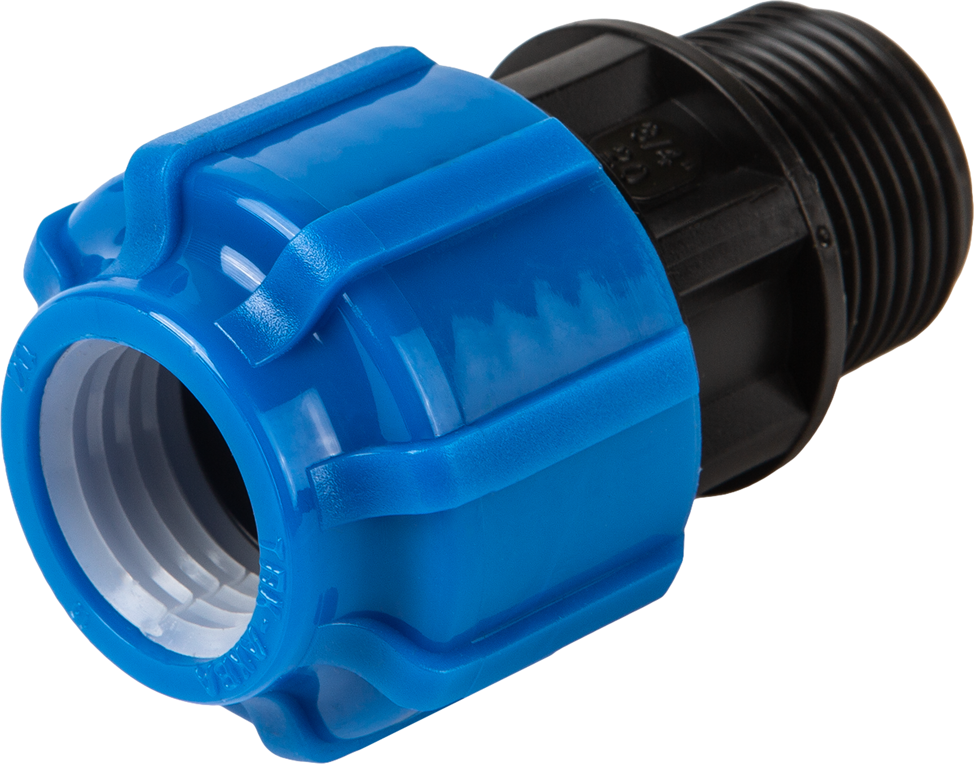 Изображение товара Муфта комбинированная Политэк 3/4"x20 мм НР полипропилен 53002034