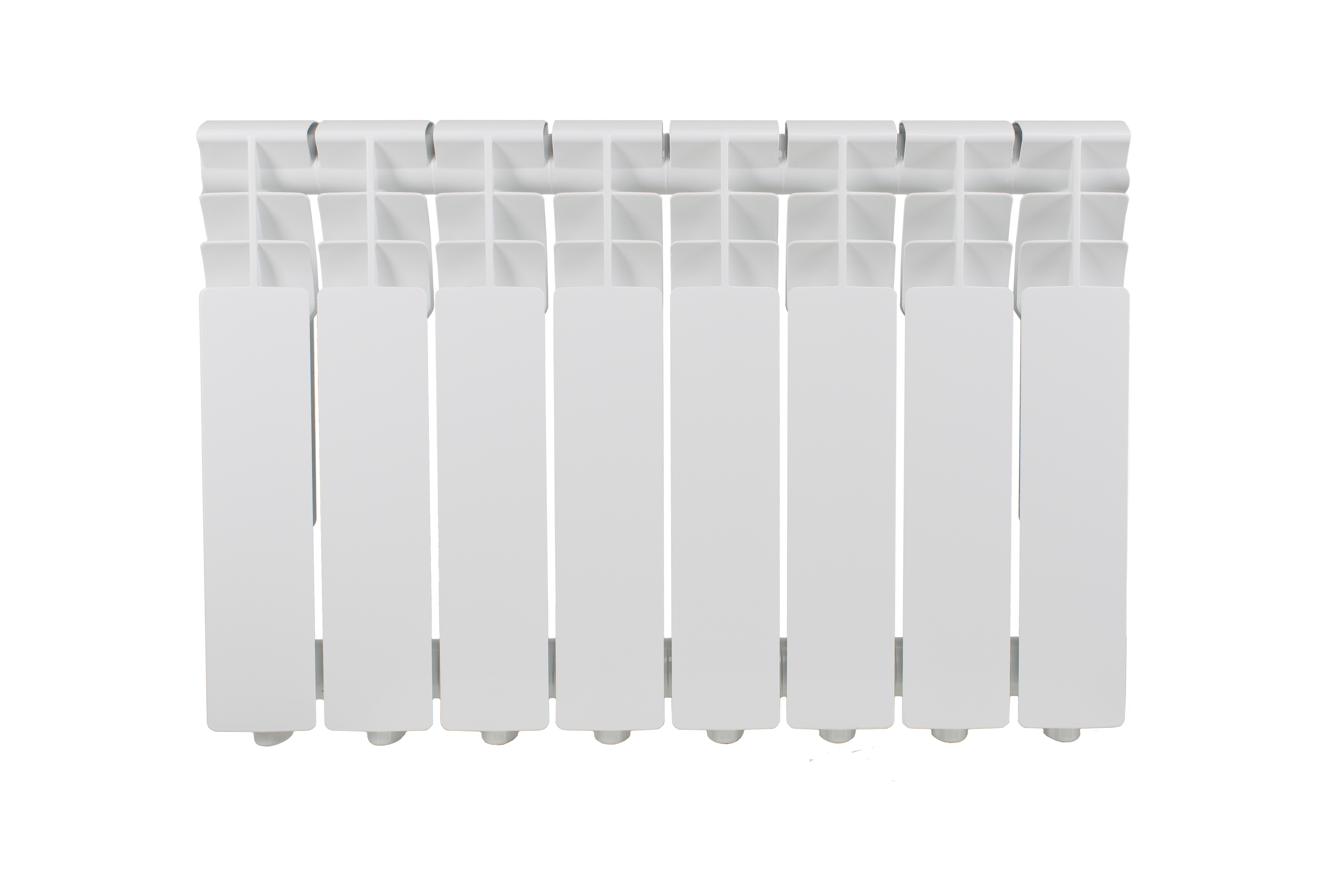 Изображение товара Радиатор секционный алюминиевый Equation 350/90/8 8 секций белый