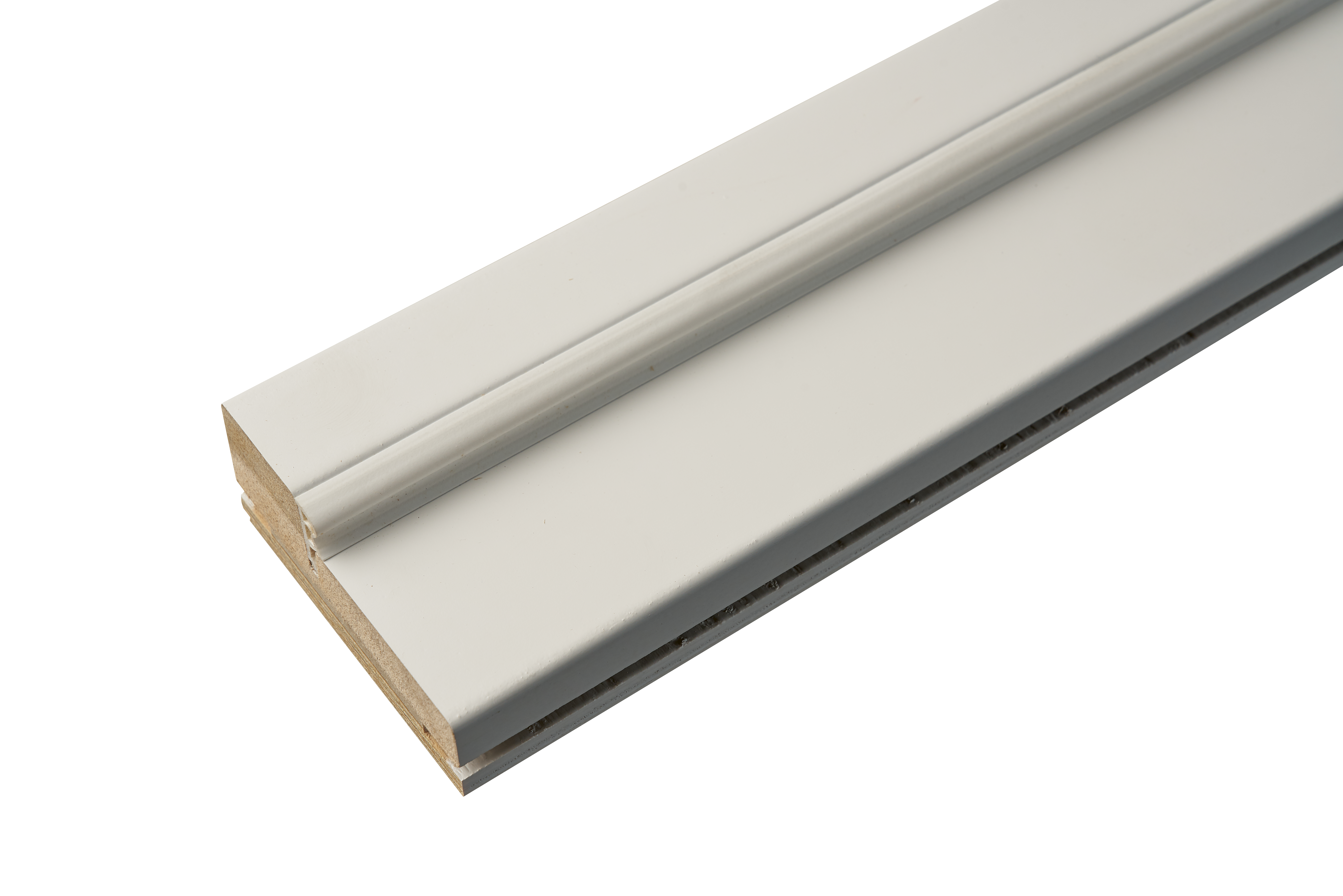 Дверная коробка телескопическая Рива/Верде/Гладкое 2070x70x30 мм эмаль цвет белый (комплект 2.5 шт.)