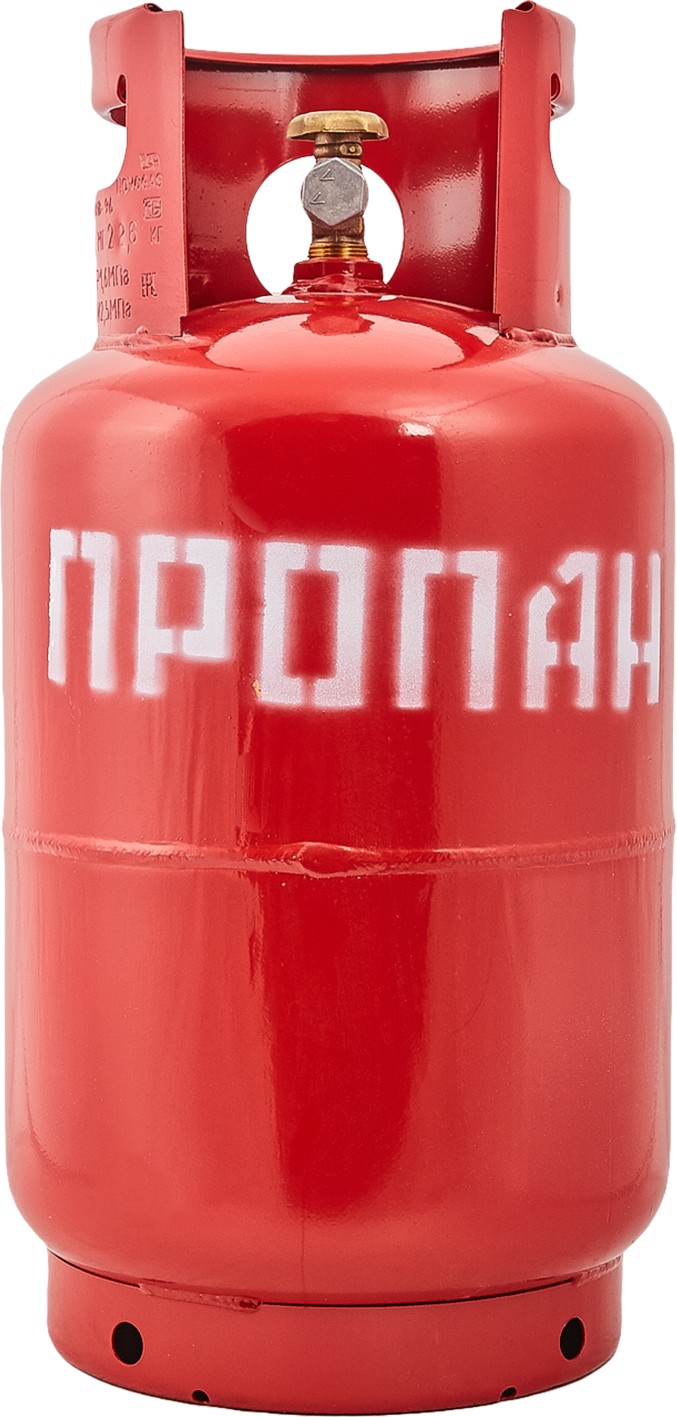 Изображение товара Газовый баллон НЗГА 27 л с вентилем ВБ-2 для пропана и бутана