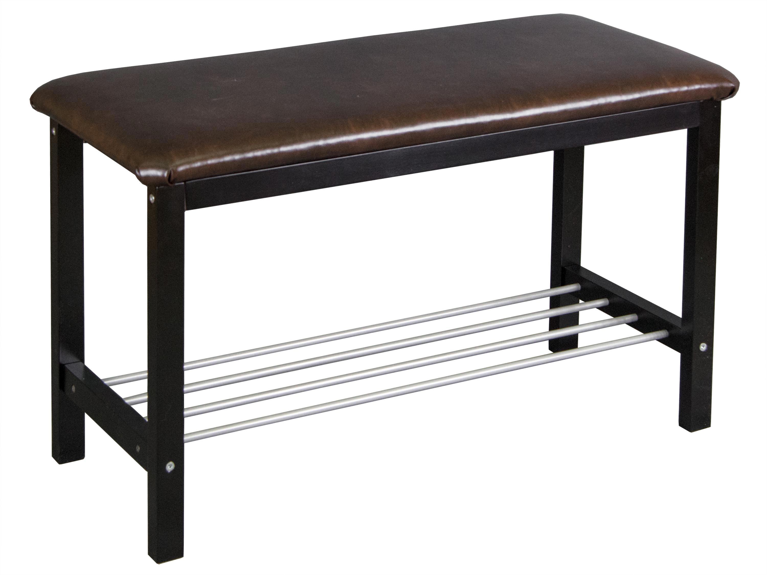 Изображение товара Банкетка в прихожую Фабио 82x49x49 см искусственная кожа Россия