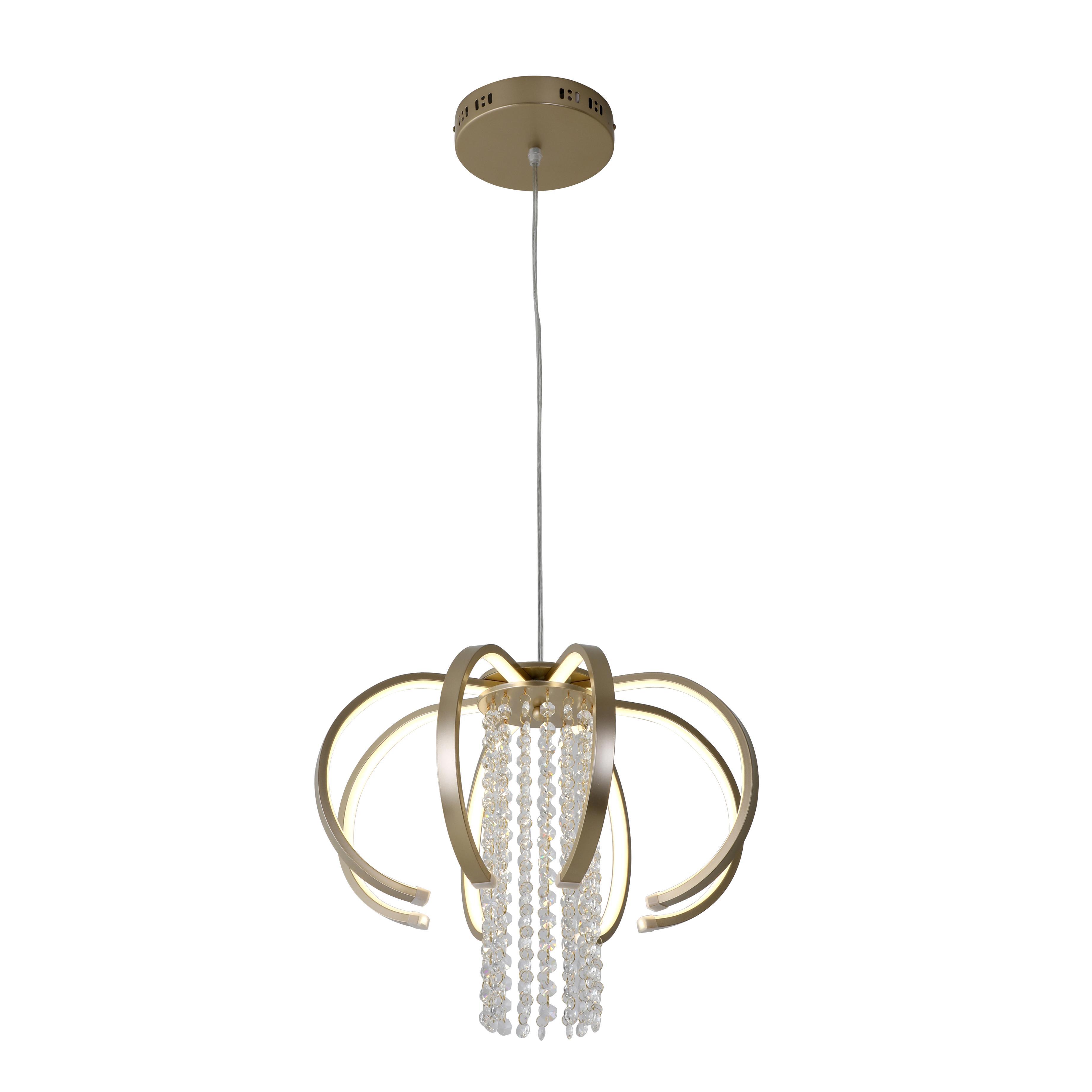 Изображение товара Люстра Favourite Evolve 2530-8P белый свет 8 м² цвет золотой