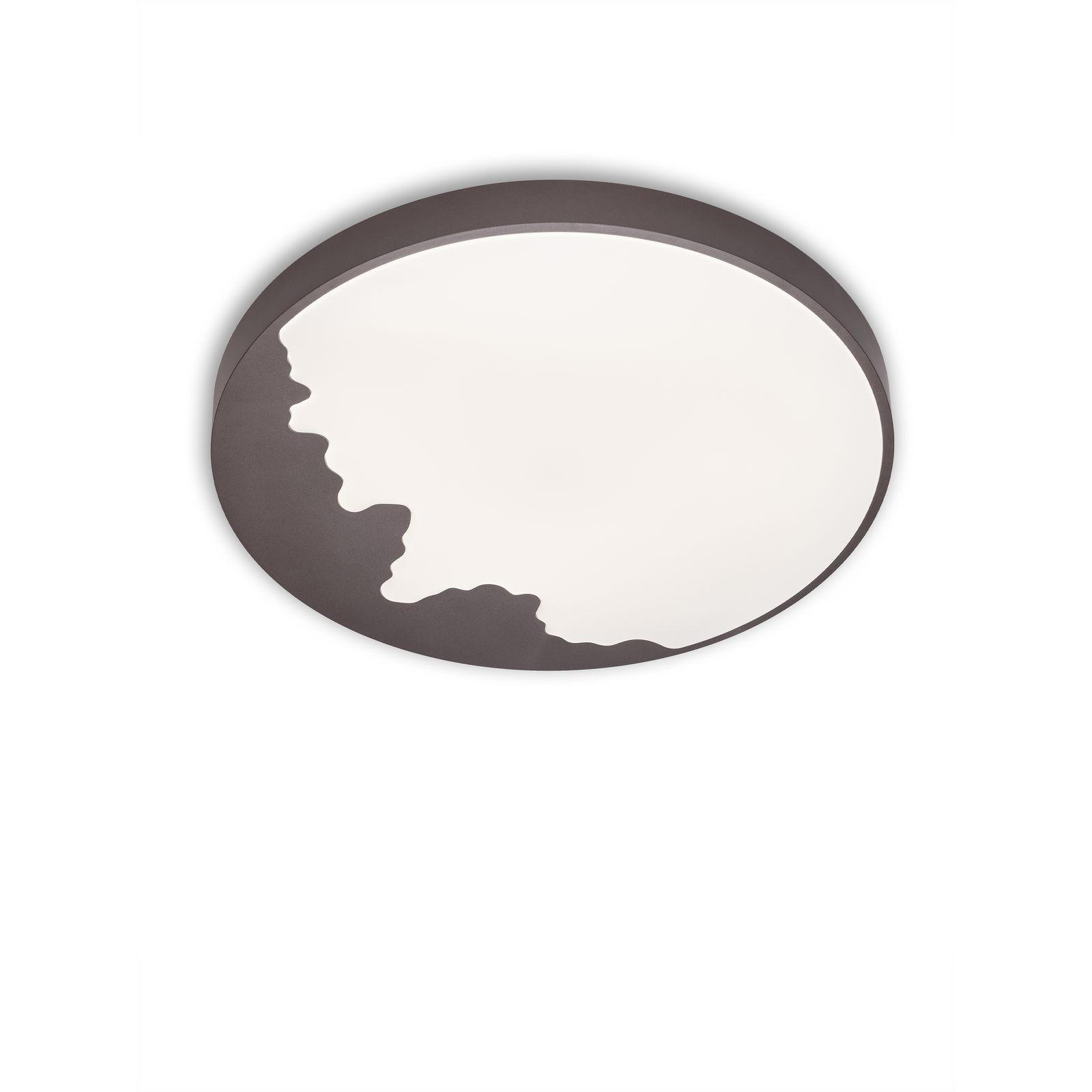 Изображение товара Люстра потолочная светодиодная APL LED TURIN 3306.B251-450 WHITE COFFEE 50 см