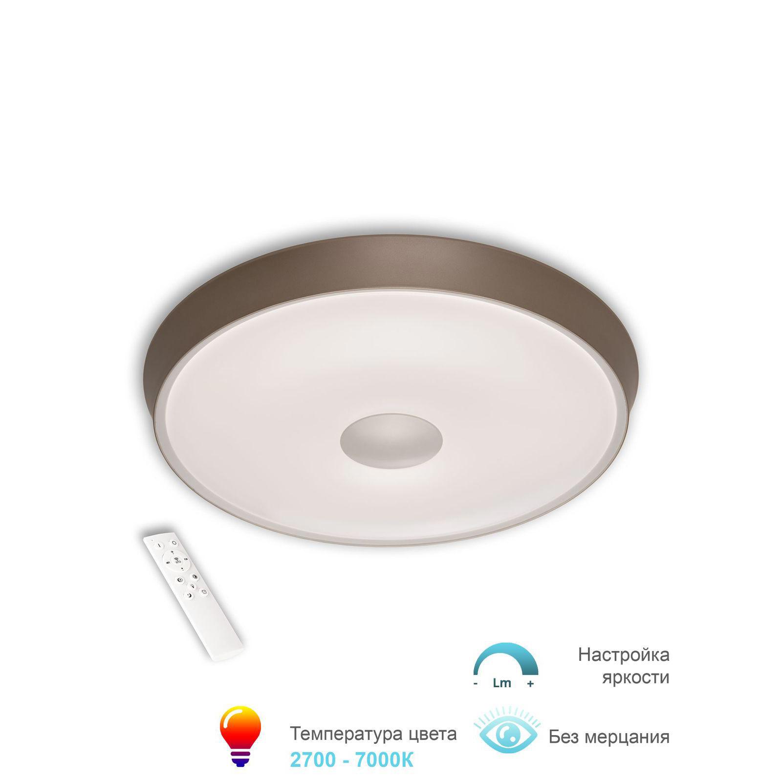 Изображение товара Люстра потолочная светодиодная APL LED 3306.B255-350.WHITE.GOLD современная стильная