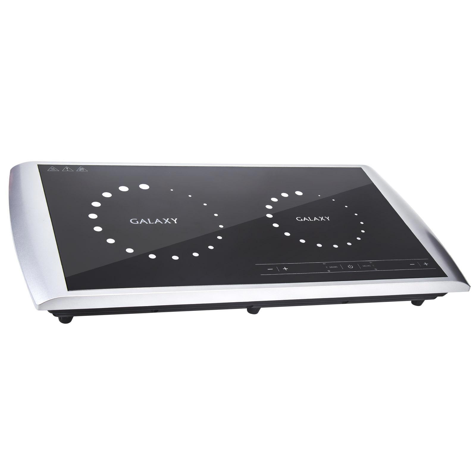 Изображение товара Индукционная плита Galaxy GL 3056 двойная 2 конфорки 35 см черная