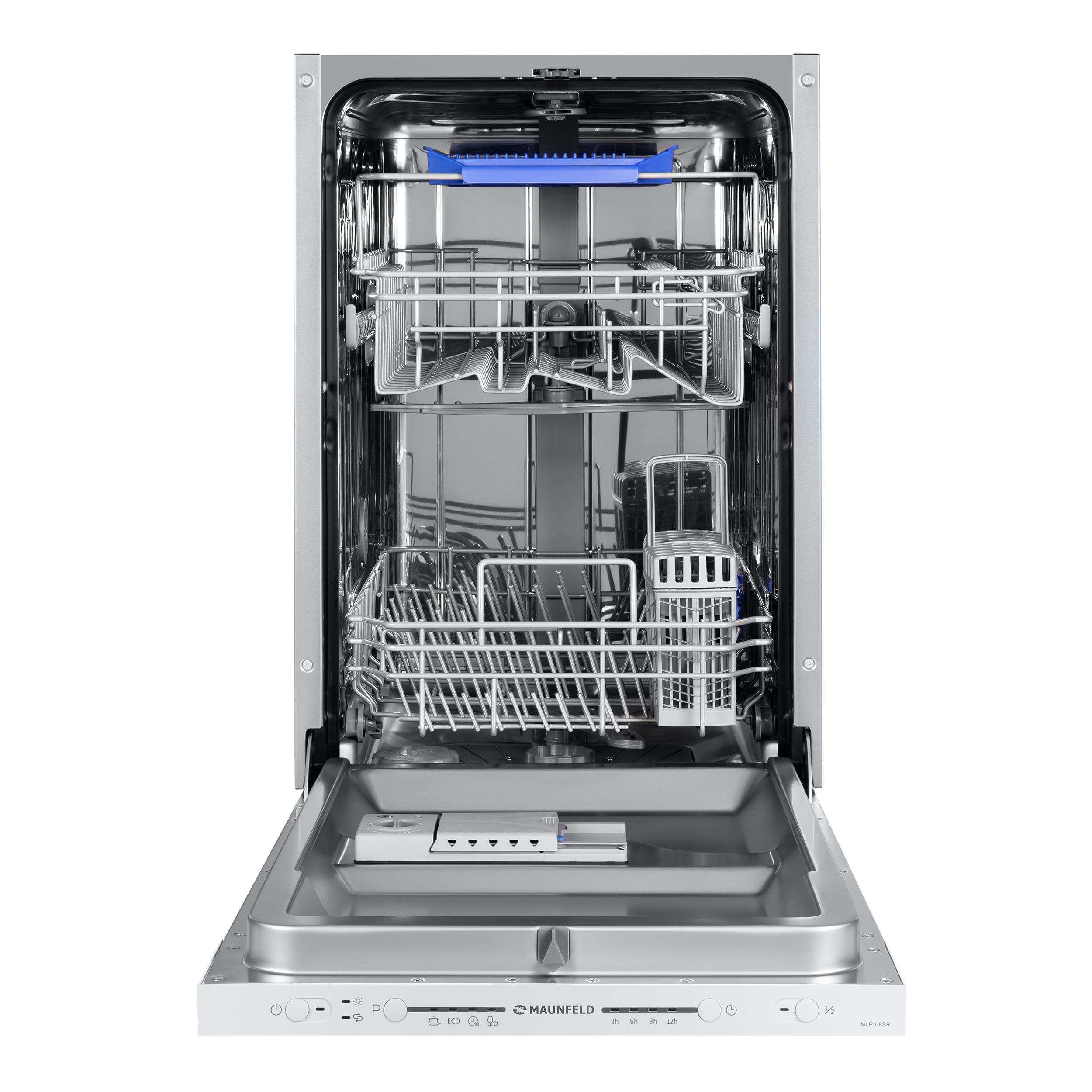 Изображение товара Посудомоечная машина Maunfeld MLP-08SR встраиваемая с электронным управлением