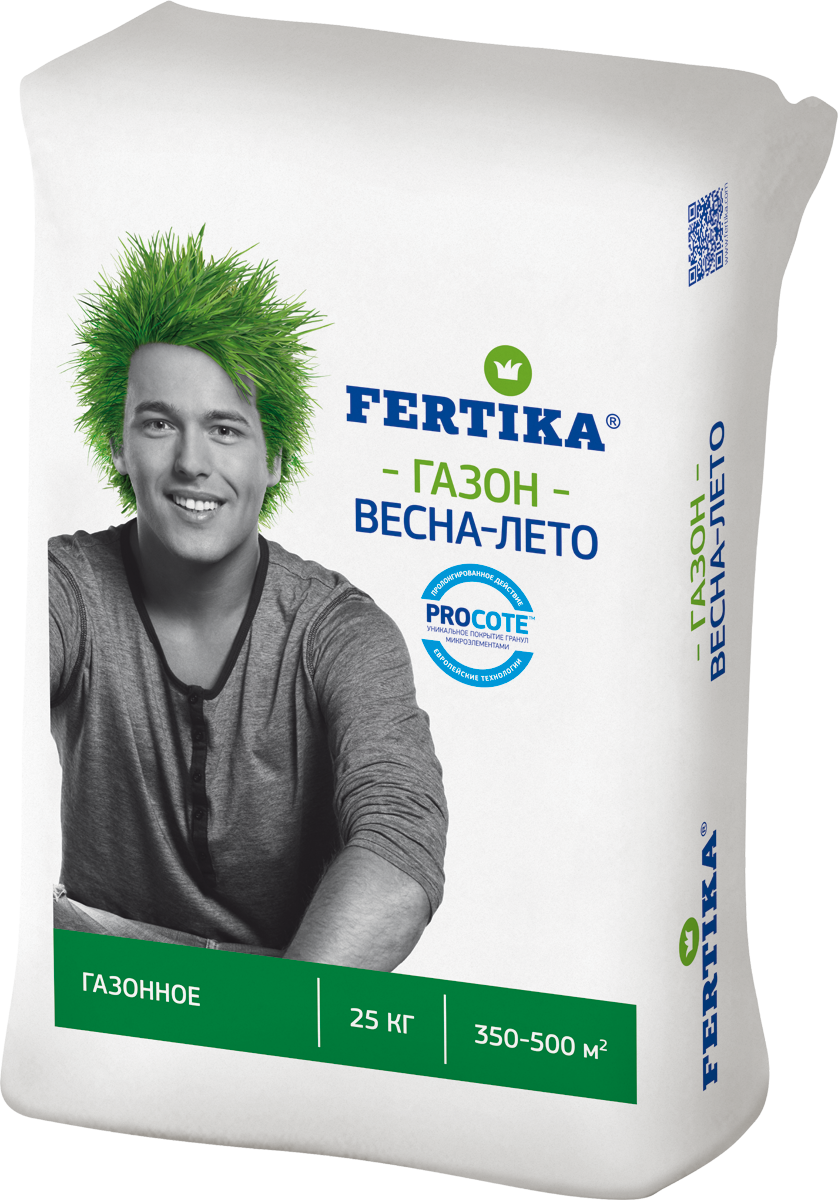 Изображение товара Удобрение газонное Фертика весна-лето 25 кг