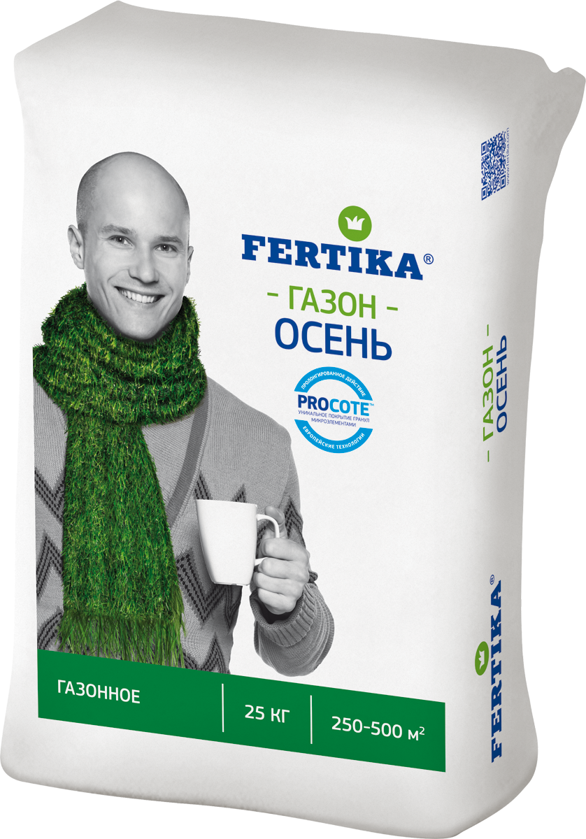 Изображение товара Удобрение Фертика Газонное Осень 25 кг