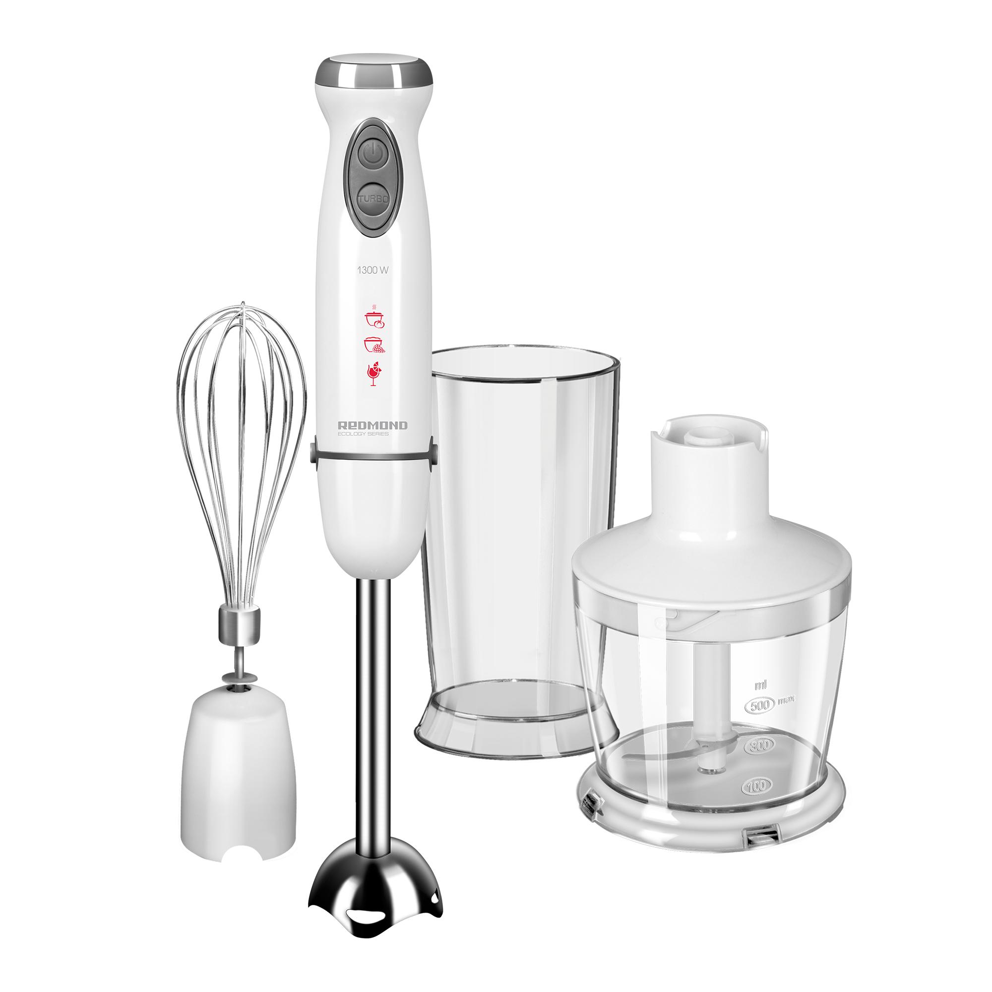 Изображение товара Погружной блендер REDMOND RHB-2944 мощность 1300 Вт многофункциональный кухонный прибор