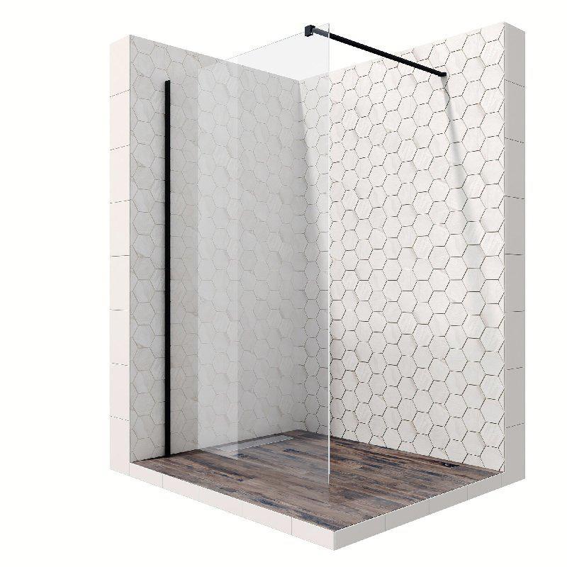 Изображение товара Душевая перегородка Ambassador Waik-in 15031111 110x200 см с прозрачным стеклом