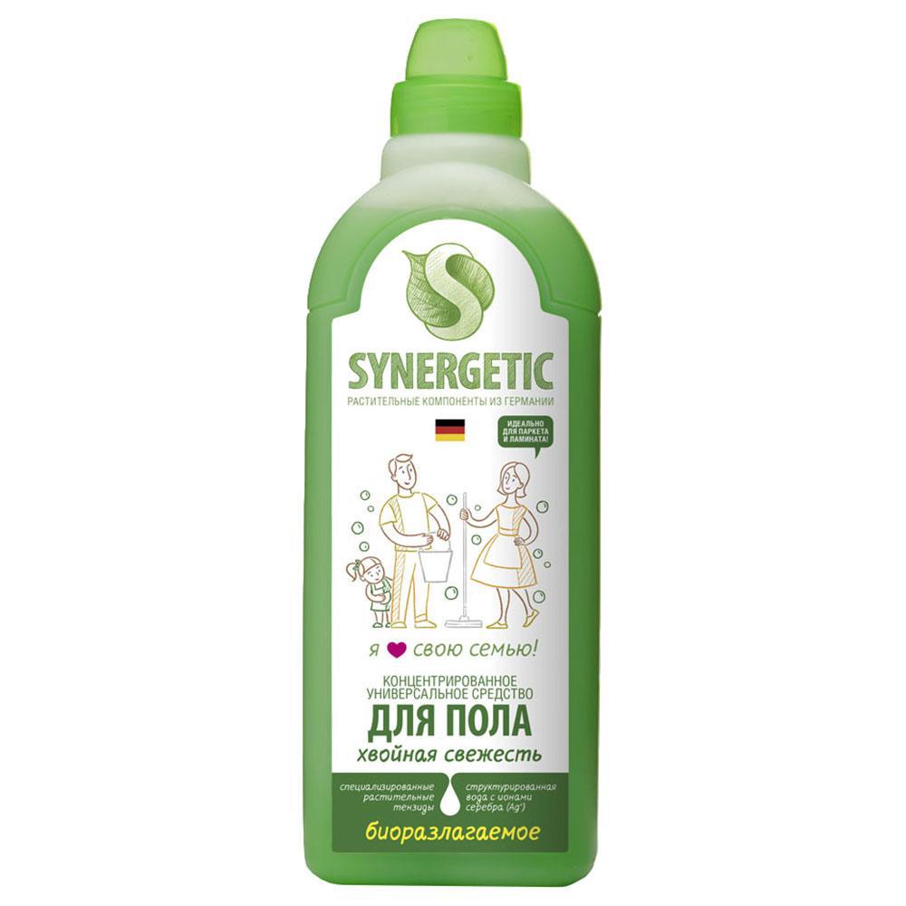 Изображение товара Средство для мытья пола Synergetic концентрат хвойная свежесть 750 мл